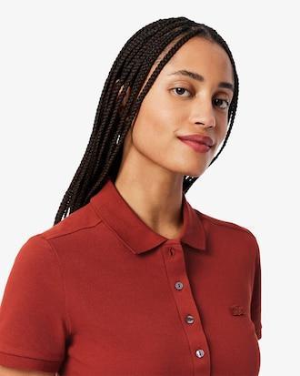 L.12.D Slim Fit Stretch Piqué Polo Shirt Product Image