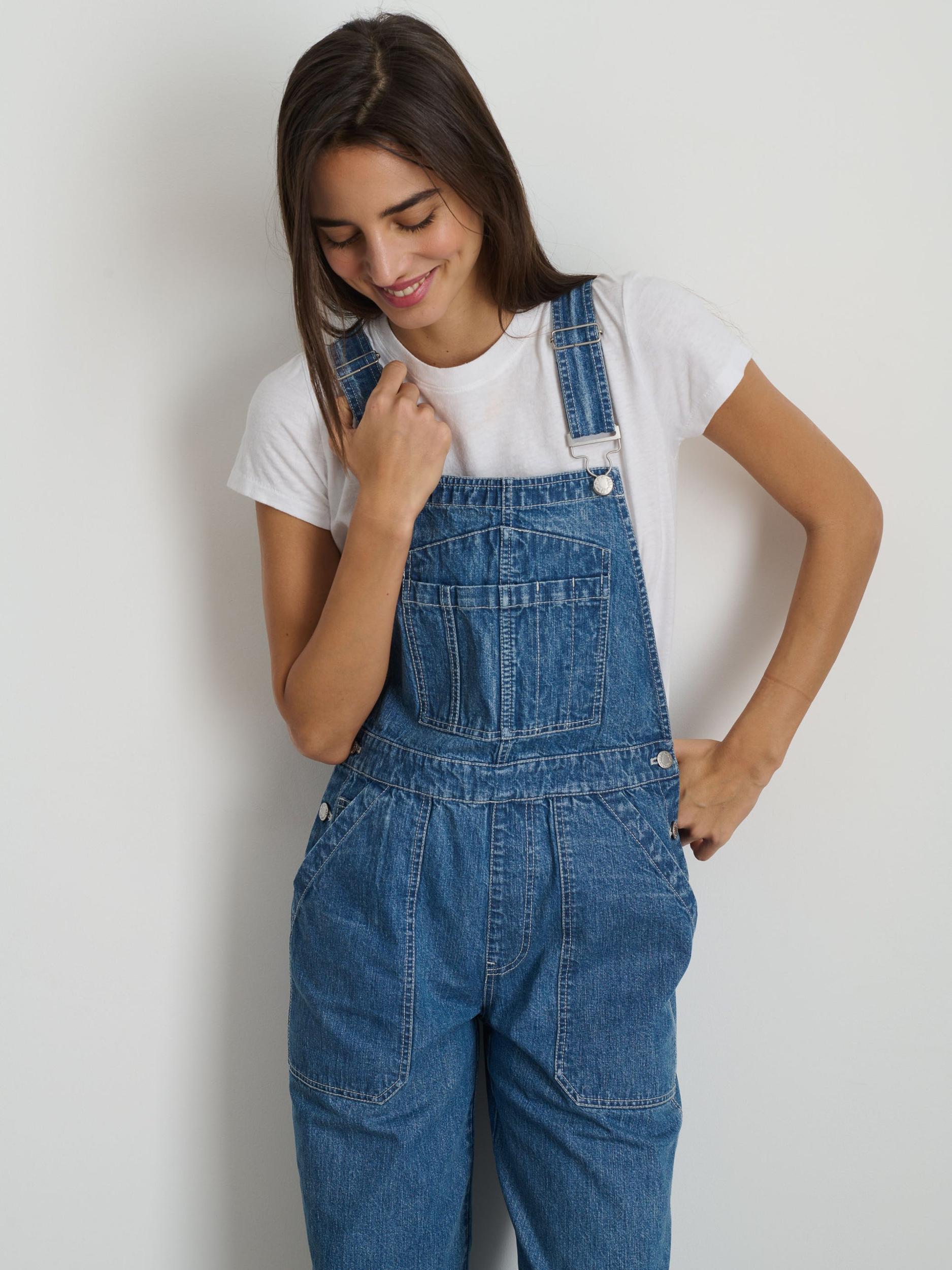 Lili Overall in Denim Product Image