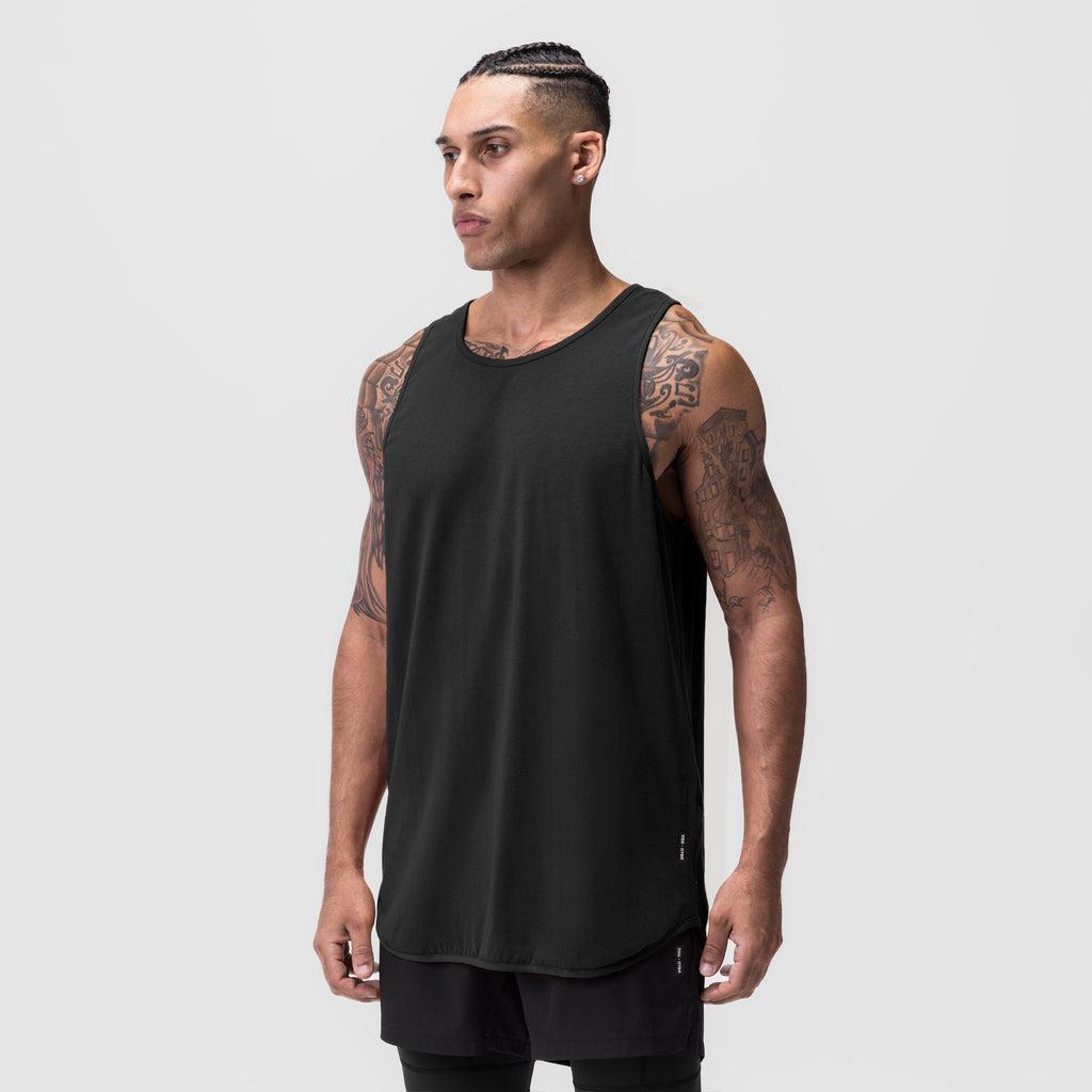 0780. Supima® Extended Tank Top - Rust Product Image