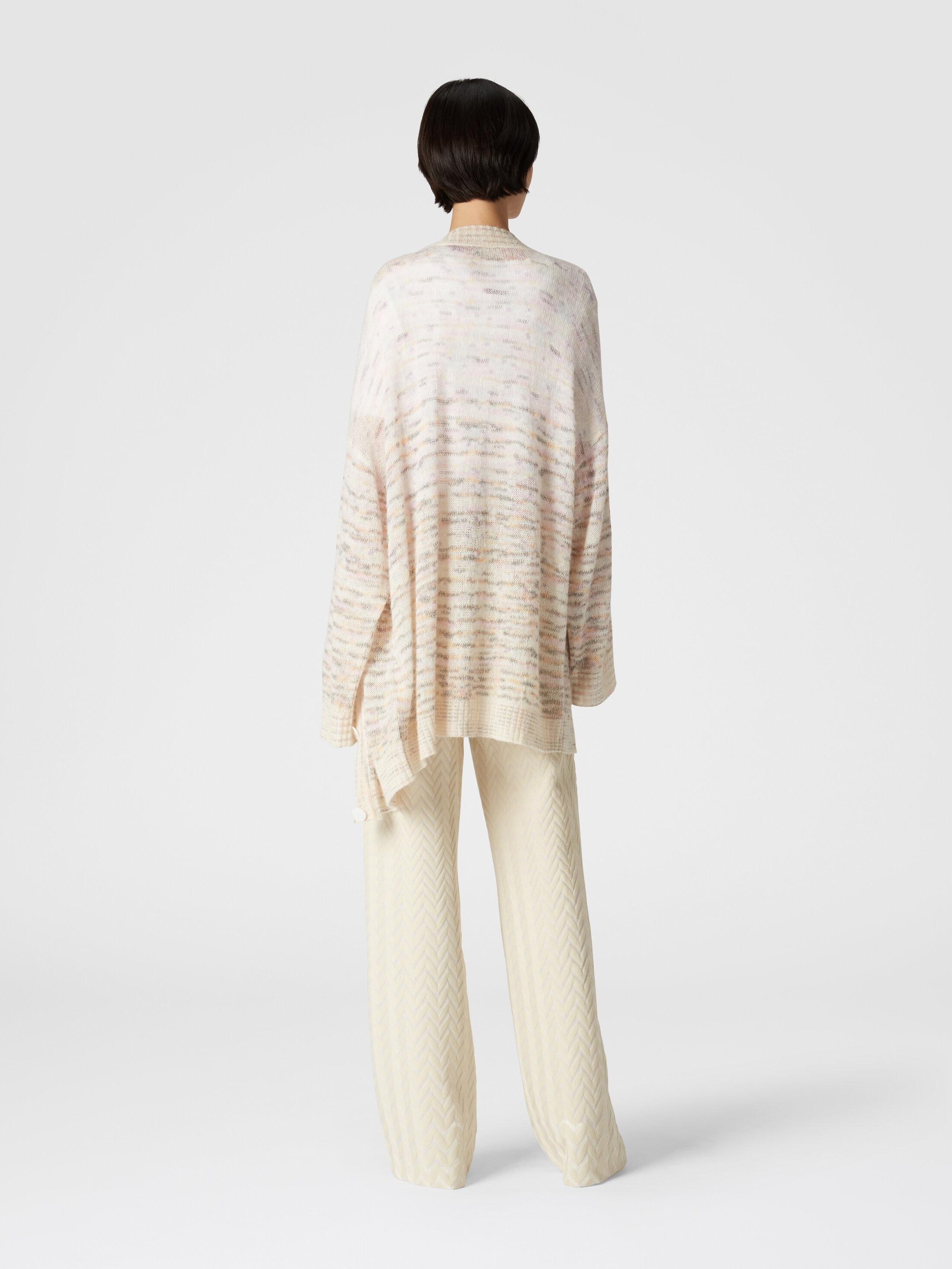 Oversized viscose, alpaca and wool cardigan Product Image