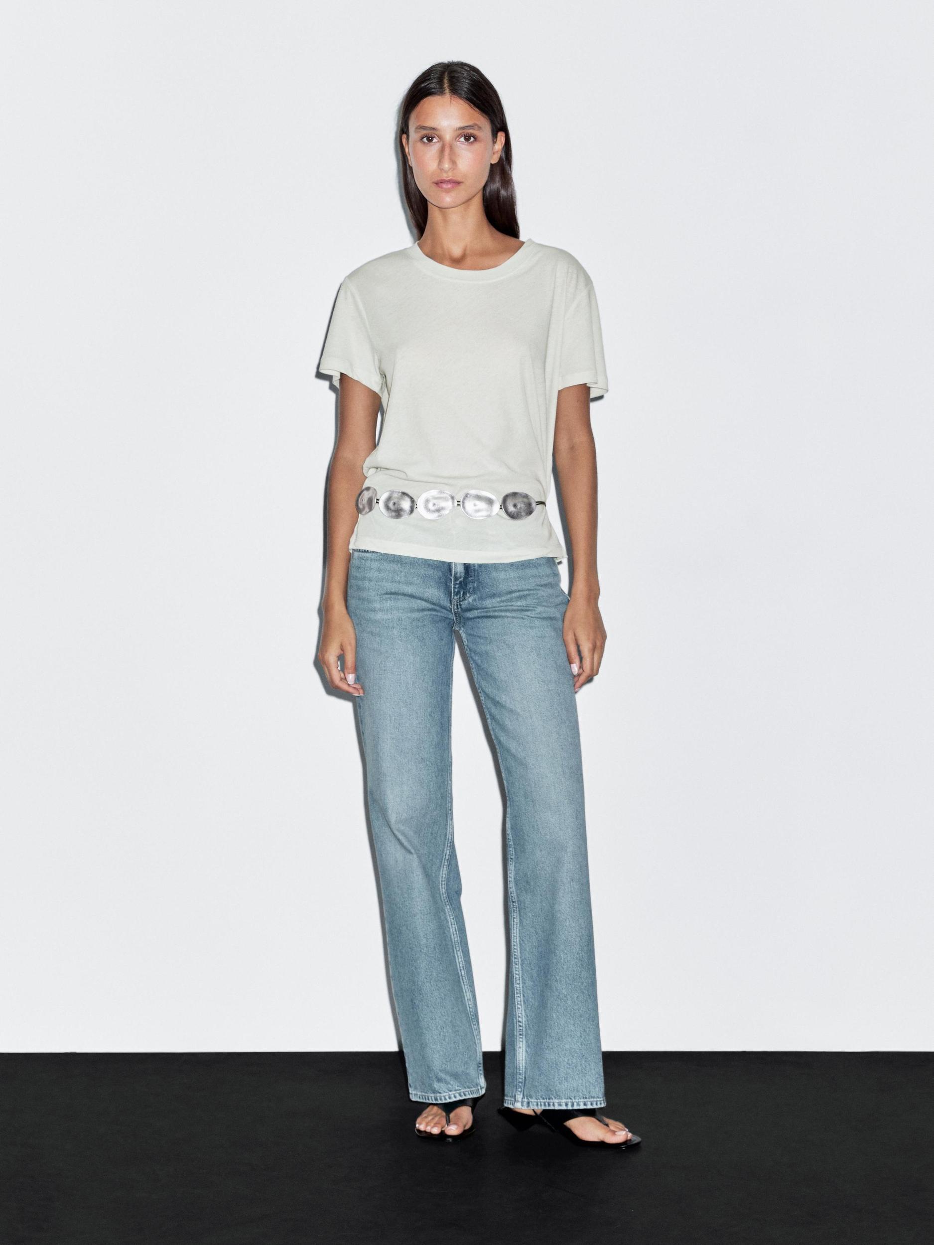 100% cotton short-sleeve T-shirt Product Image