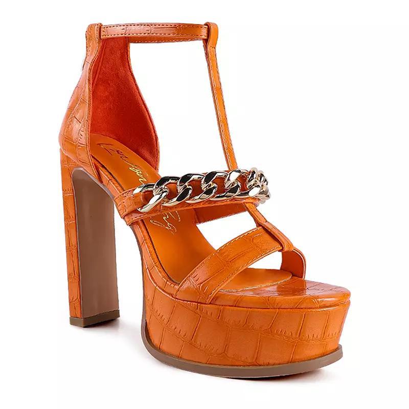 London Rag Bonita Women's Platform Sandals,  Product Image