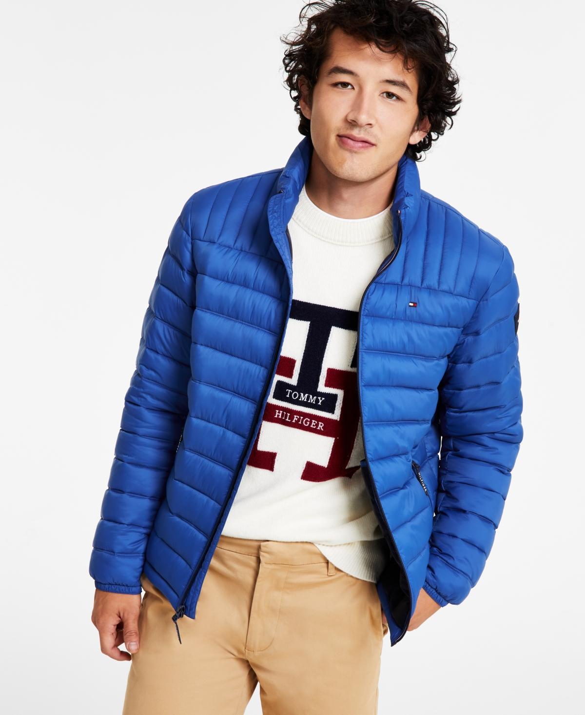 Men's Tommy Hilfiger Packable Puffer Jacket, Size: Small, Red Product Image