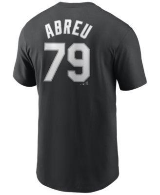 Nike Mens Jose Abreu Chicago White Sox Name and Number Player T-Shirt Product Image