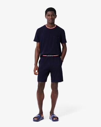 Pyjama Shorts With Three-Tone Waistband Product Image