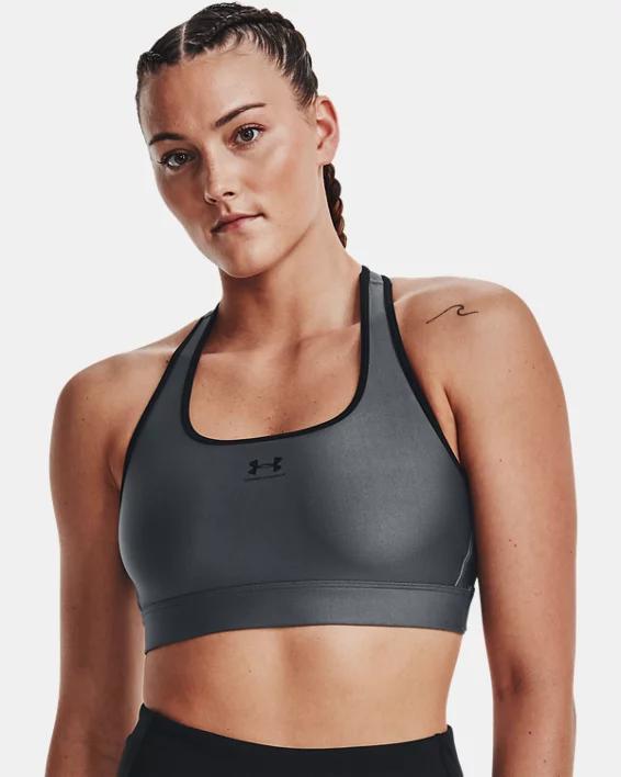 Women's HeatGear® Mid Padless Sports Bra Product Image