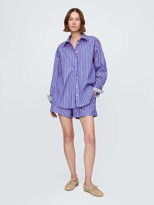 Organic Cotton Poplin Big Shirt Product Image