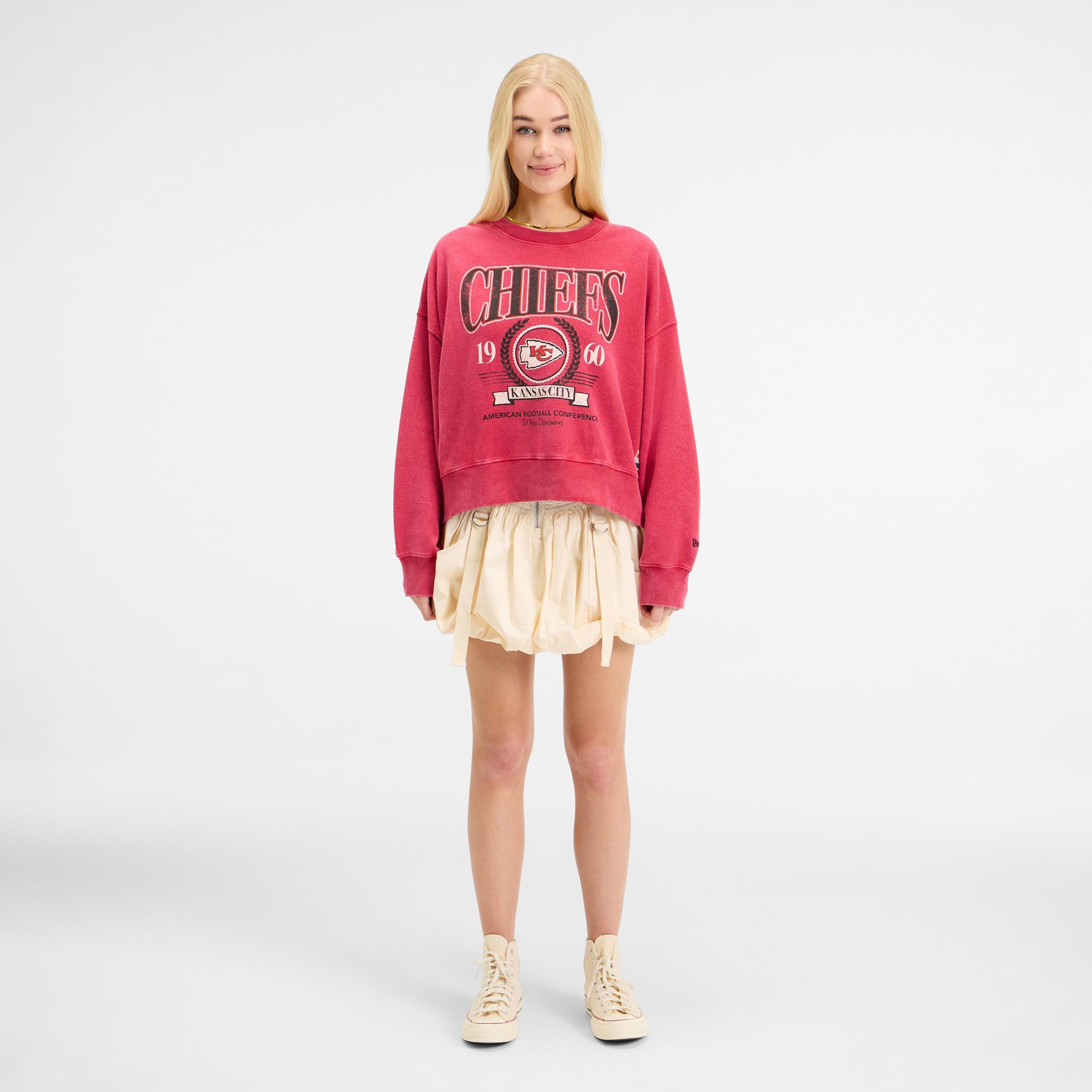 San Francisco 49ers Throwback Women's Crewneck Female Product Image