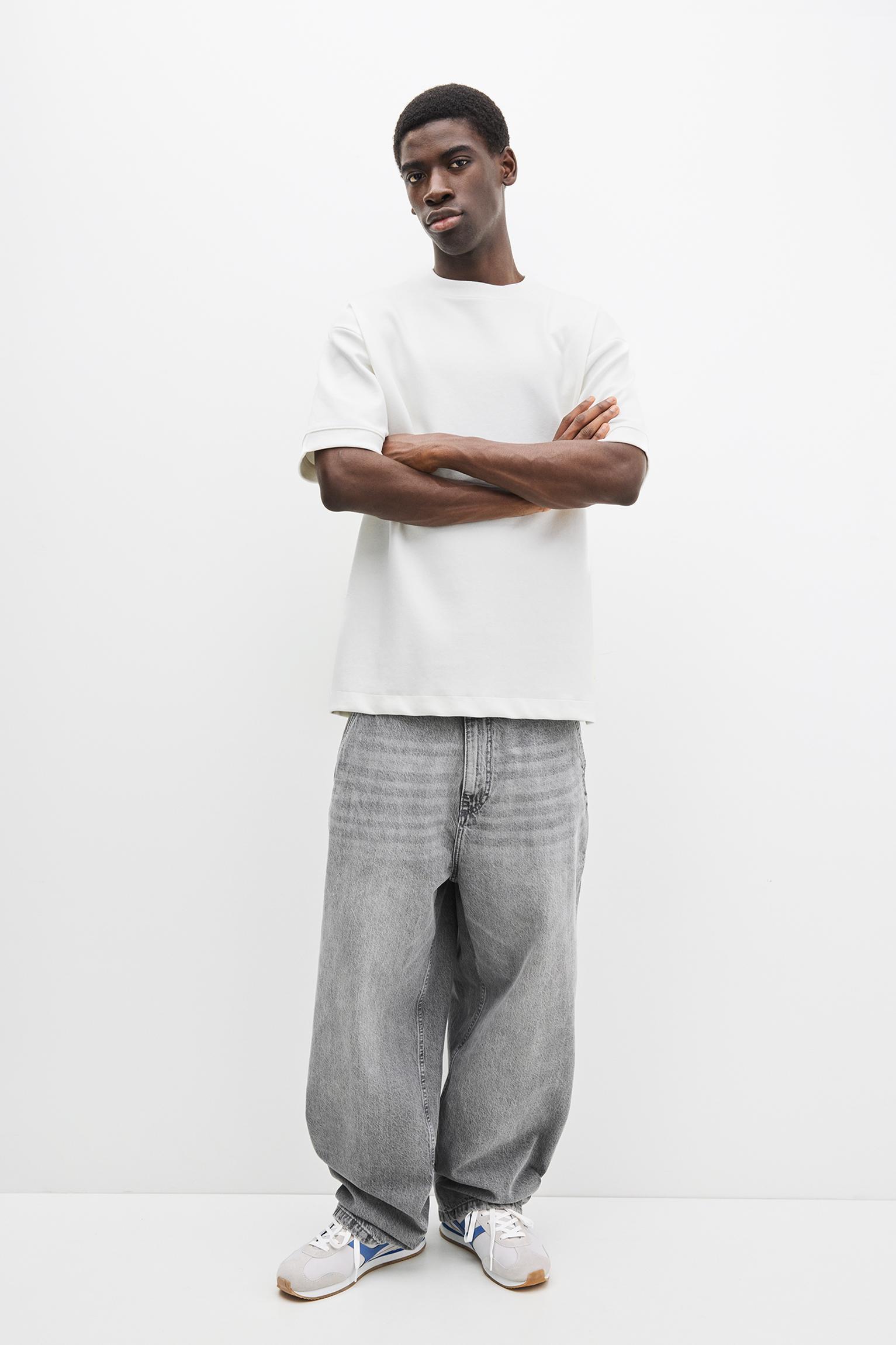 Interlock short sleeve sweatshirt Product Image