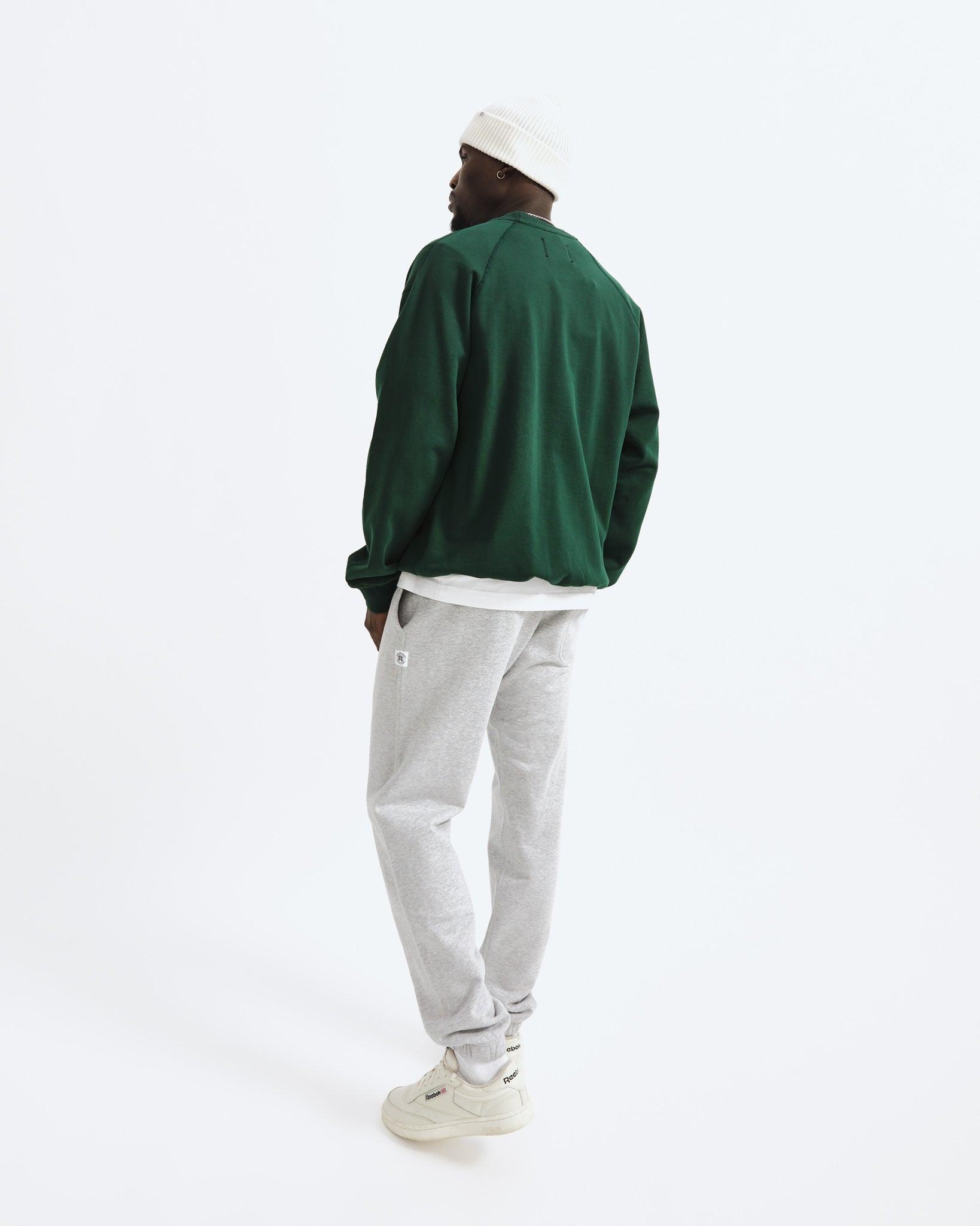 Midweight Terry Relaxed Crewneck - Vault Male Product Image