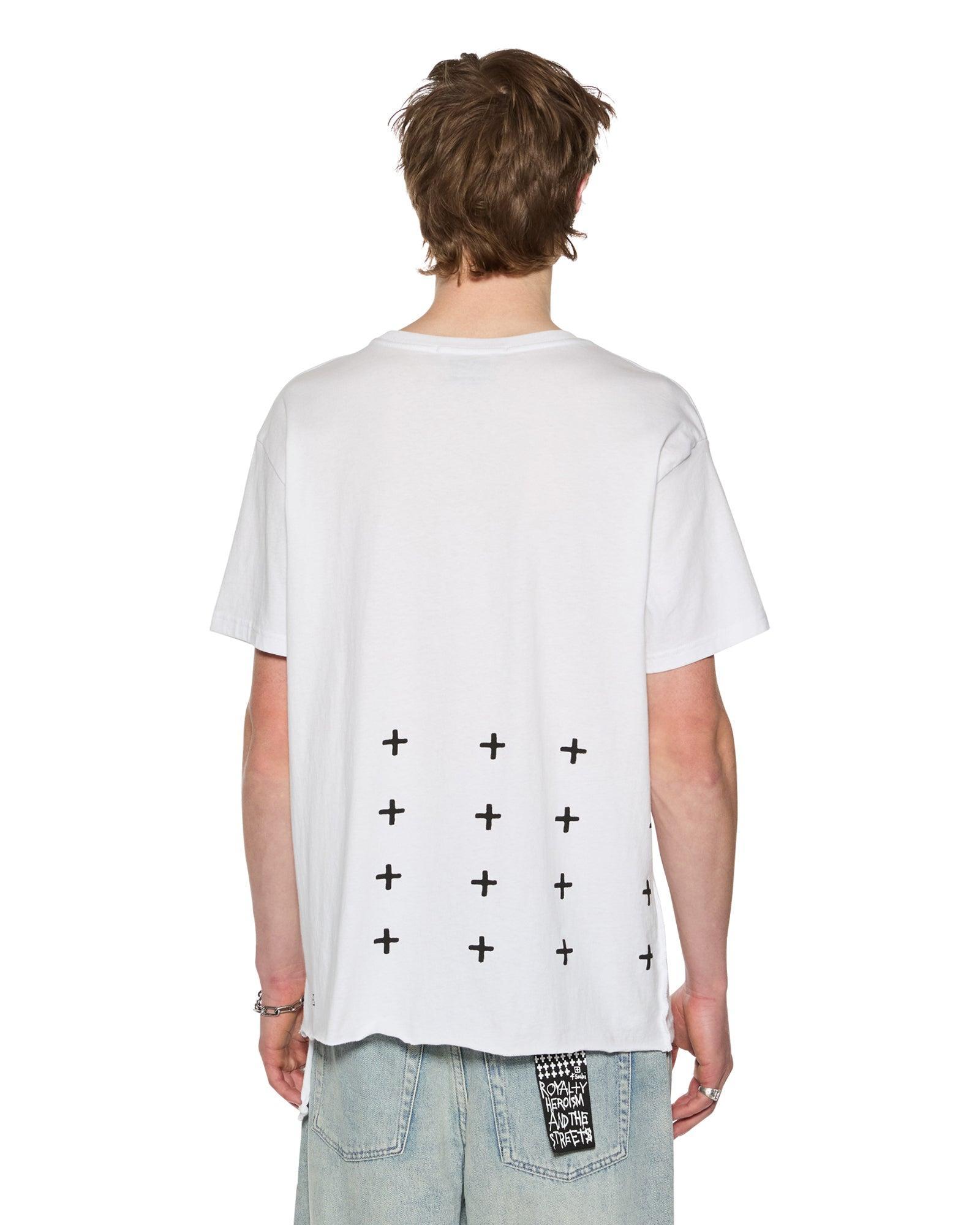 ALL DAY BIGGIE SS TEE WHITE Male Product Image