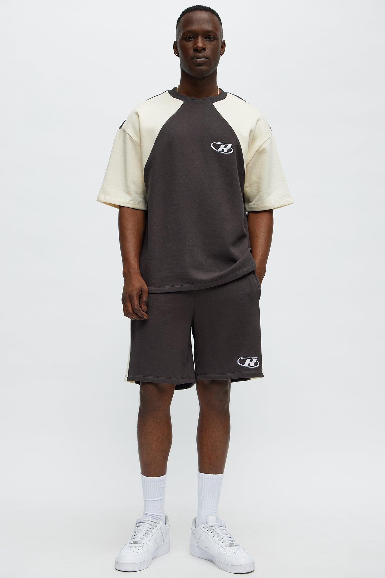 Rook Oversized Tee - Grey Product Image