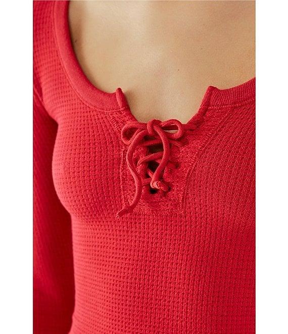BDG Urban Outfitters Long Sleeve Knockout Top Product Image