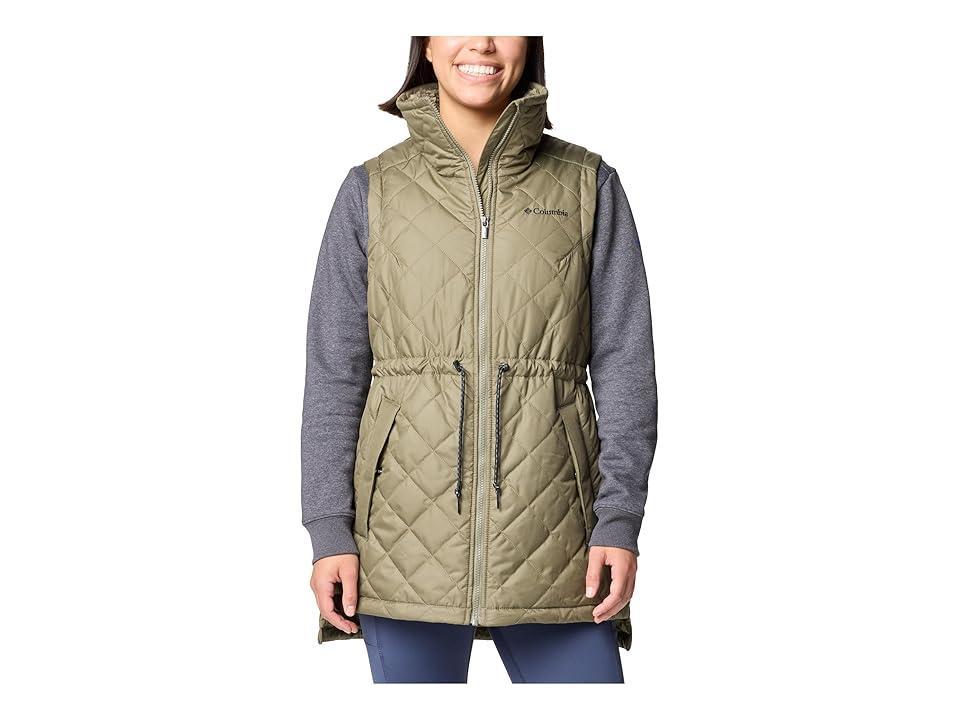 Columbia Copper Crest II Mid Vest (Dark Stone) Women's Clothing Product Image