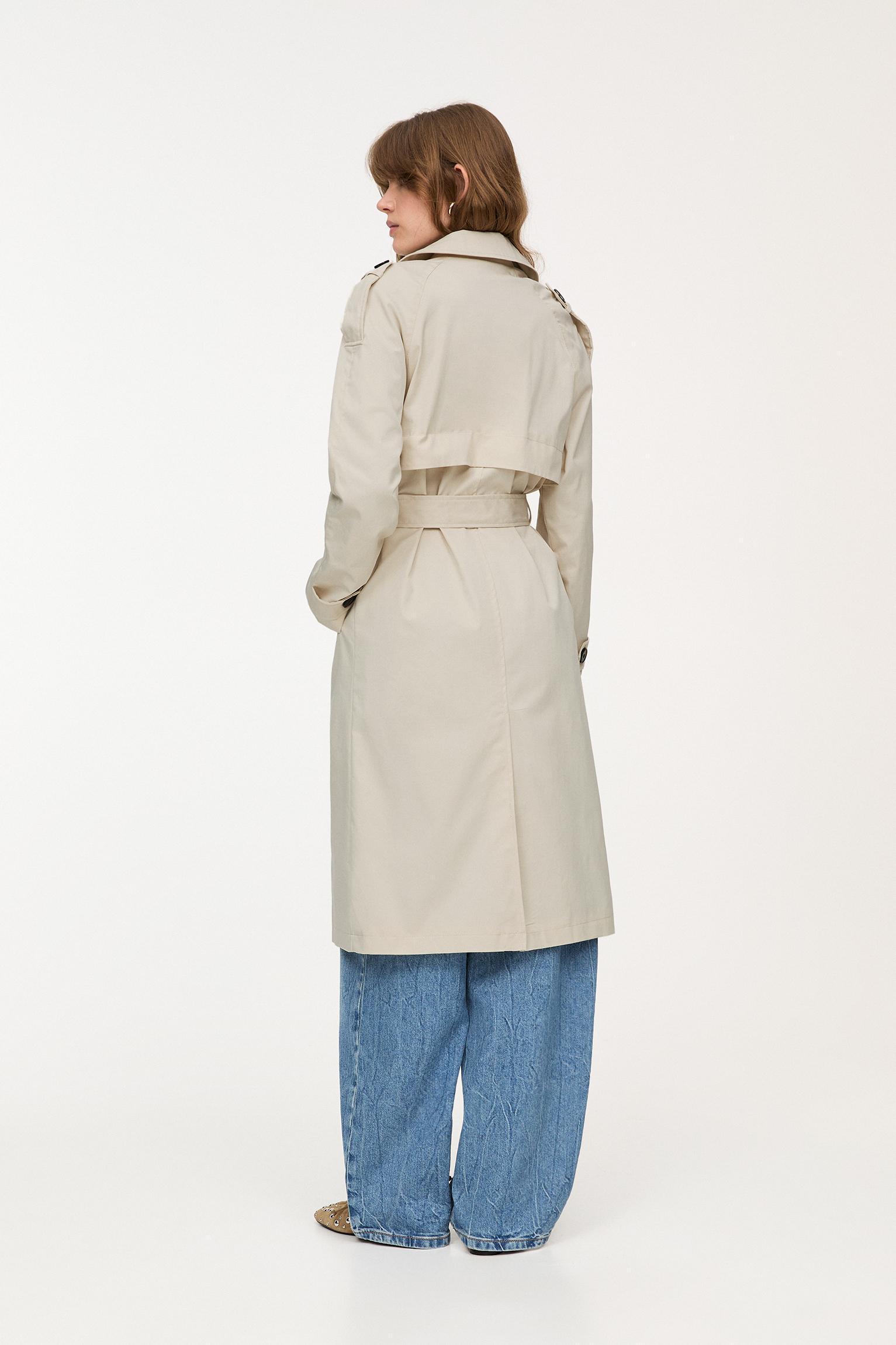 Belted trench coat Product Image