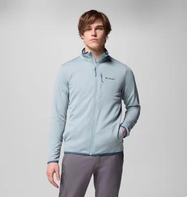 Columbia Mens Essential Hike Grid Fleece Full Zip Jacket - Tall- Product Image