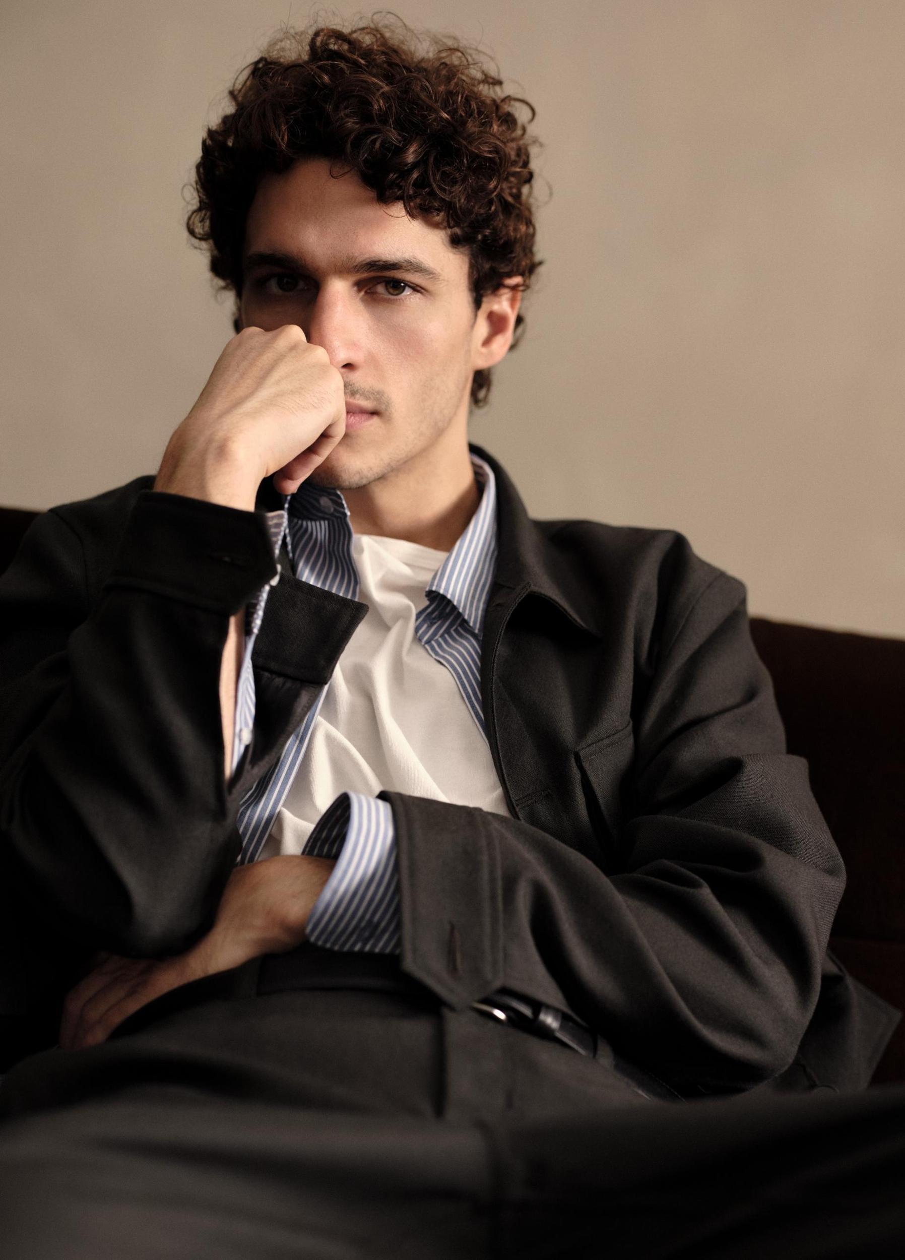 Italian Tropical Wool Field Jacket Product Image