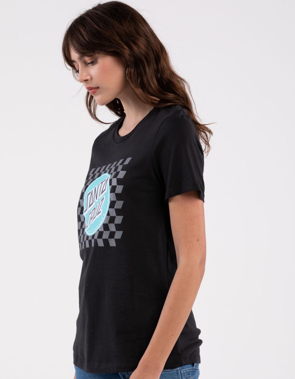 SANTA CRUZ Optical Checkerboard Womens Tee Product Image