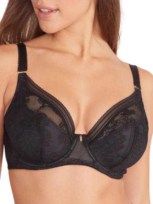 Fusion Lace Padded Plunge Bra Product Image