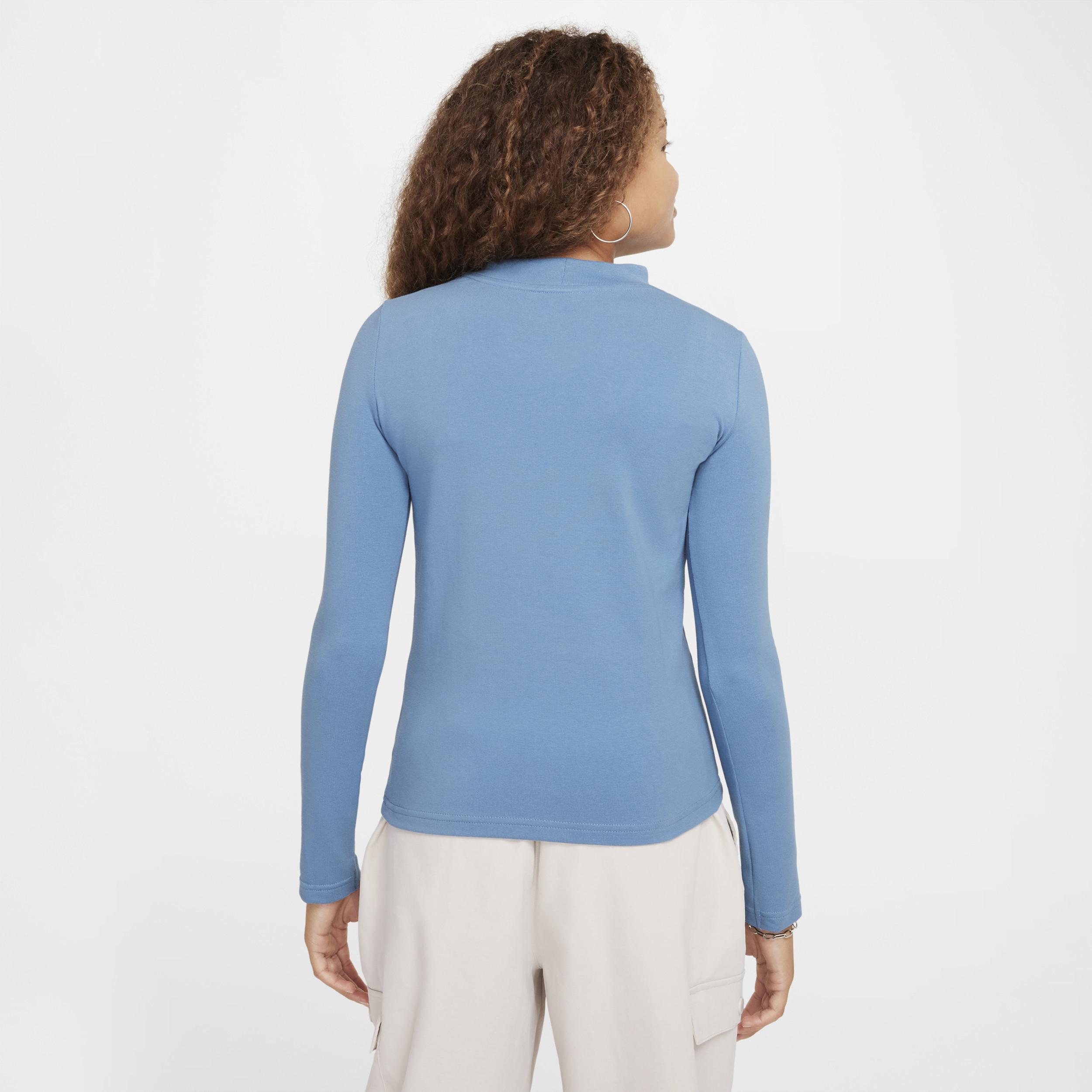 Women's Nike Sportswear Girls' Long-Sleeve Top Product Image