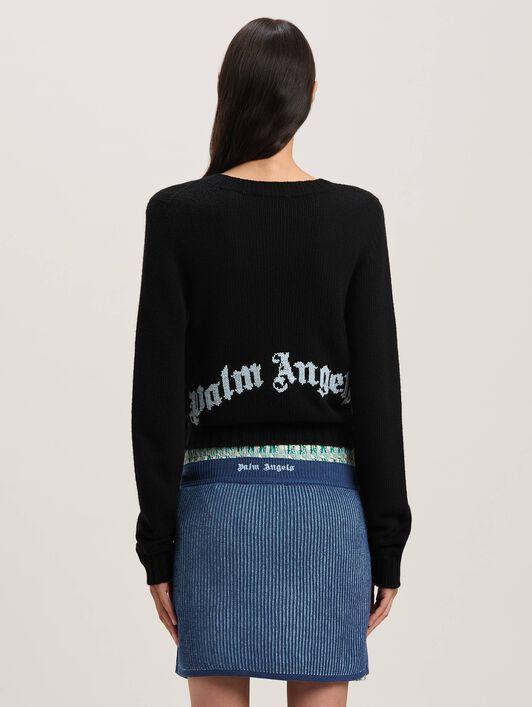 CURVED LOGO SWEATER Product Image