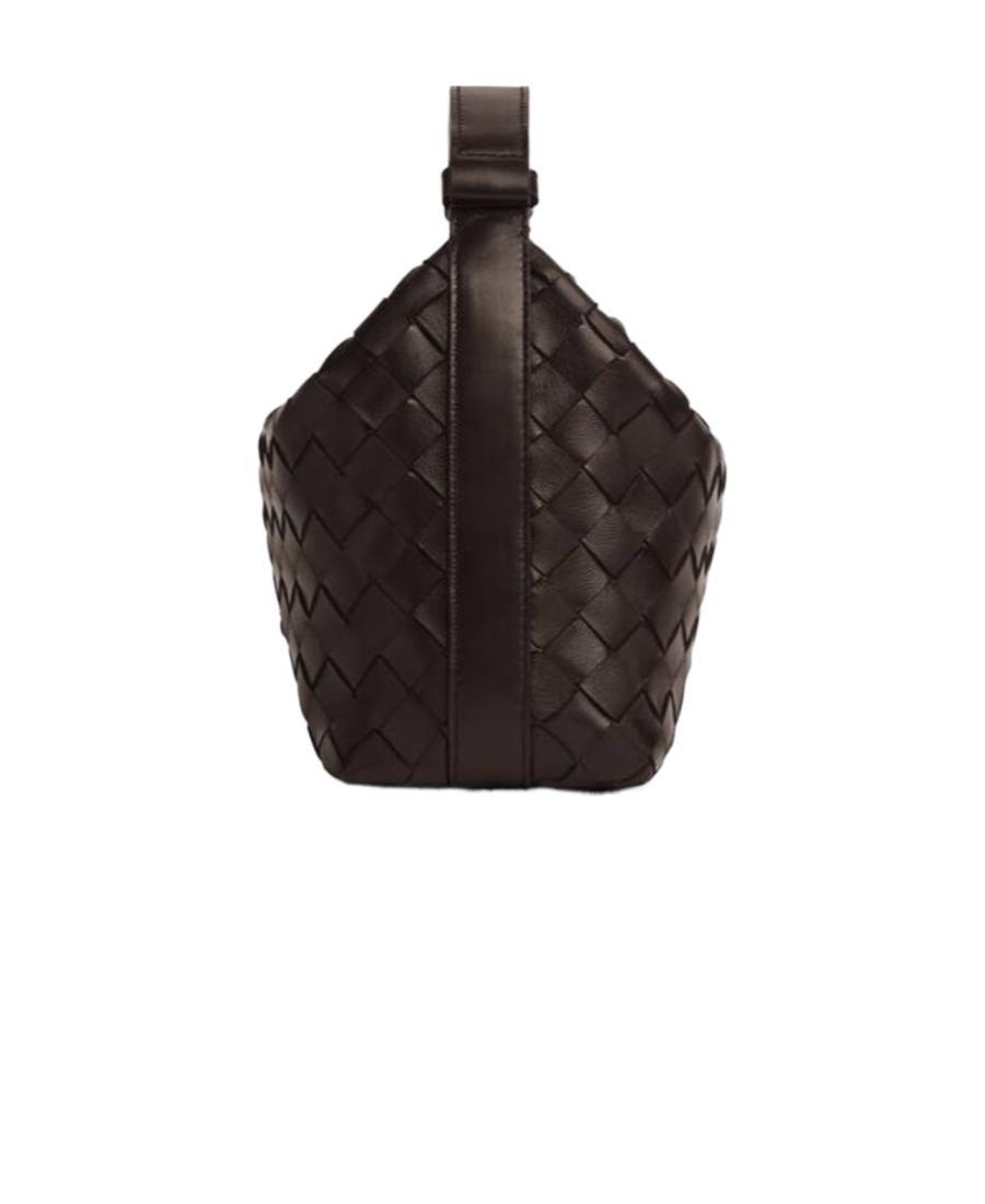 BOTTEGA VENETA Mini Wallace Shoulder Bag In Brown Product Image