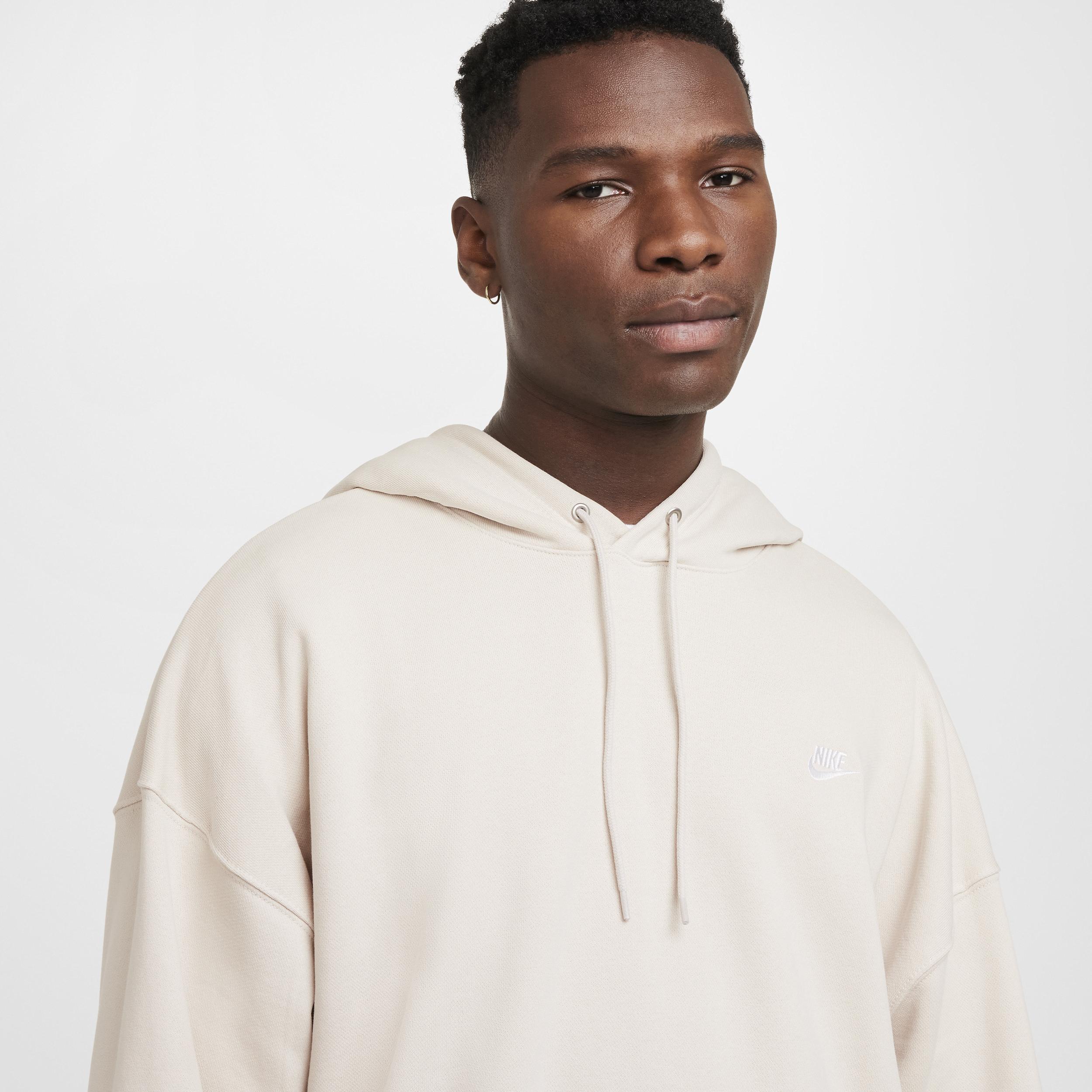 Nike Club Fleece Men's Oversized French Terry Pullover Hoodie Product Image