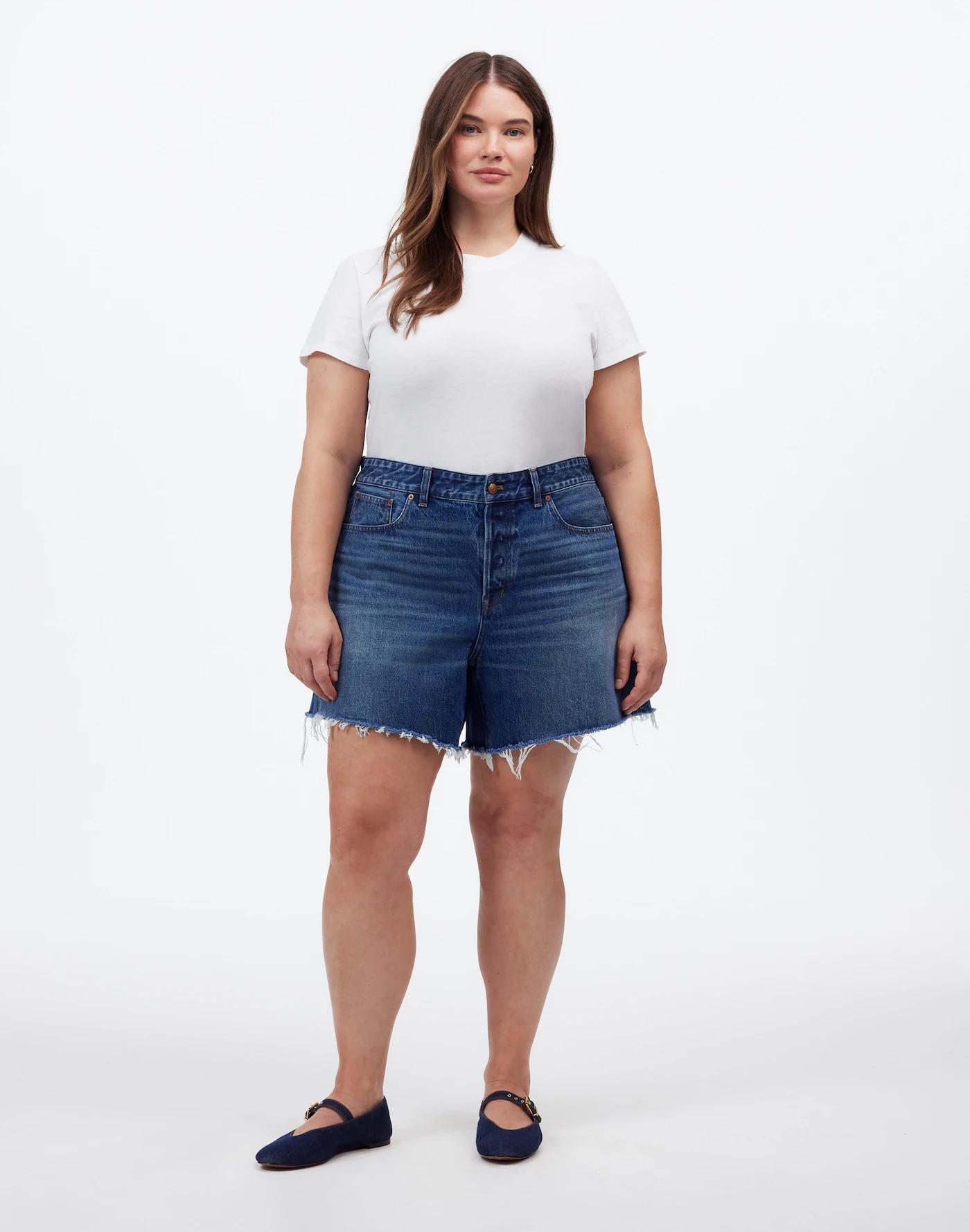 The Plus Brynn Long Short in Polacheck Wash Product Image