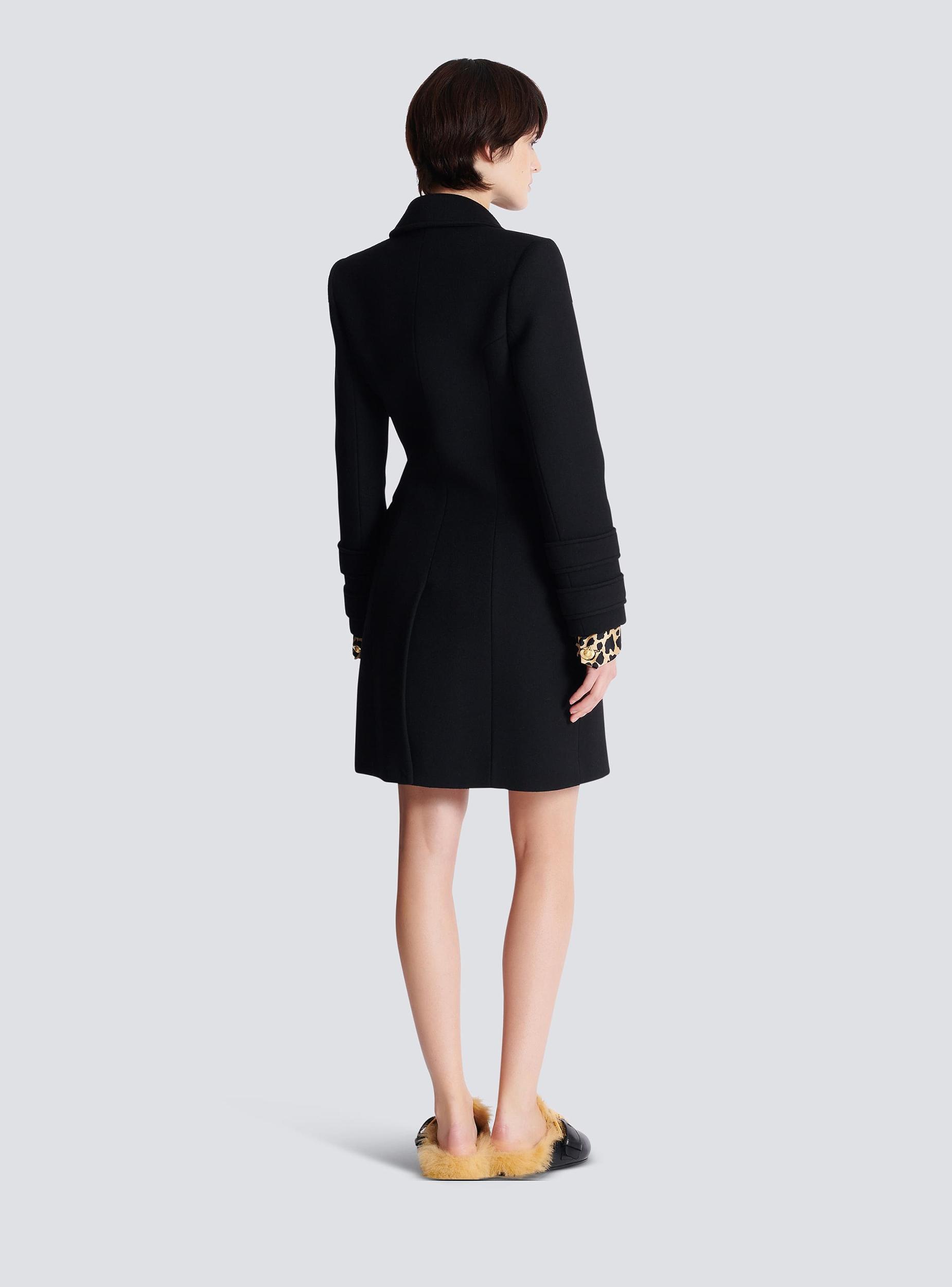 10-button wool and cashmere coat Product Image
