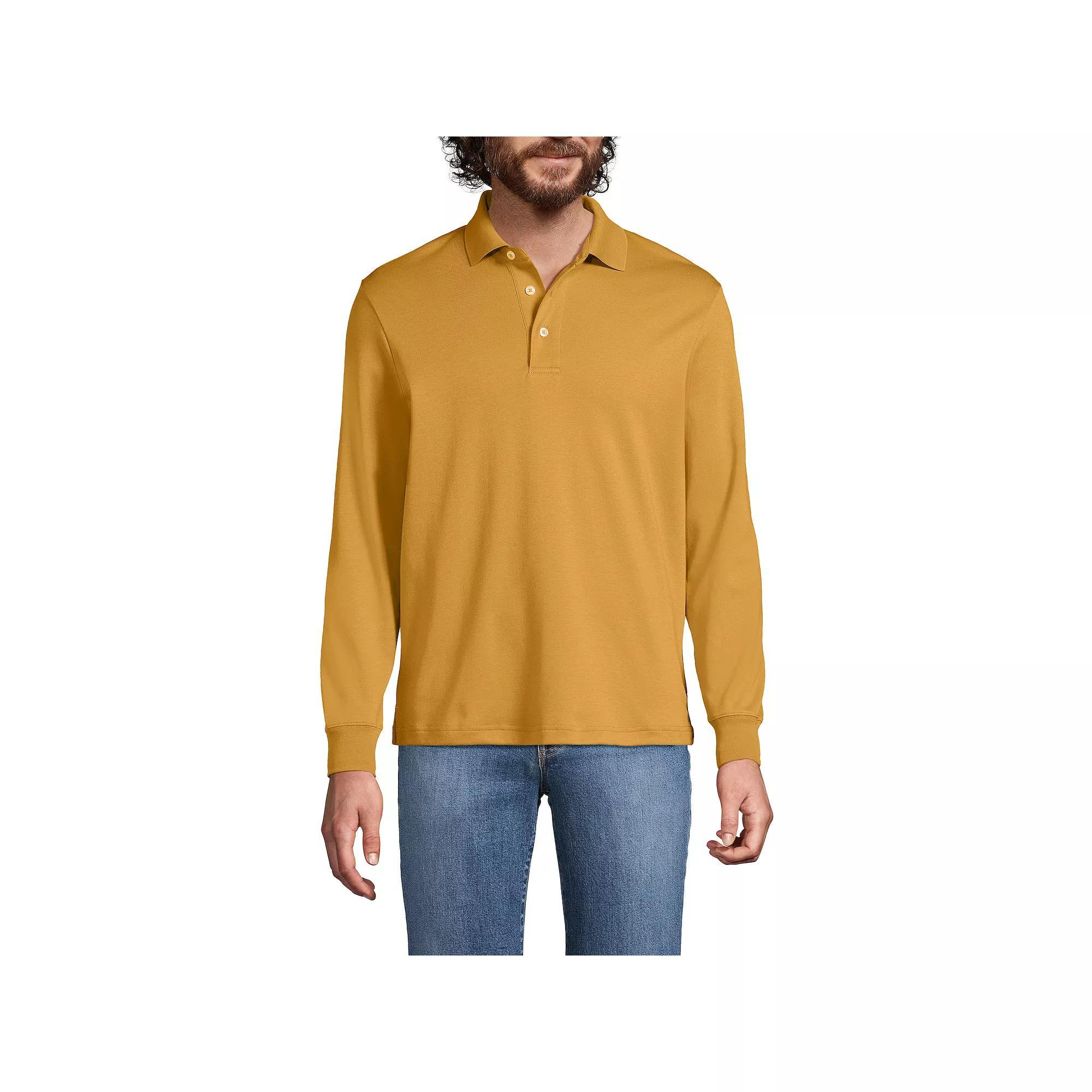 Men's Lands' End Soft Supima Polo,  Product Image