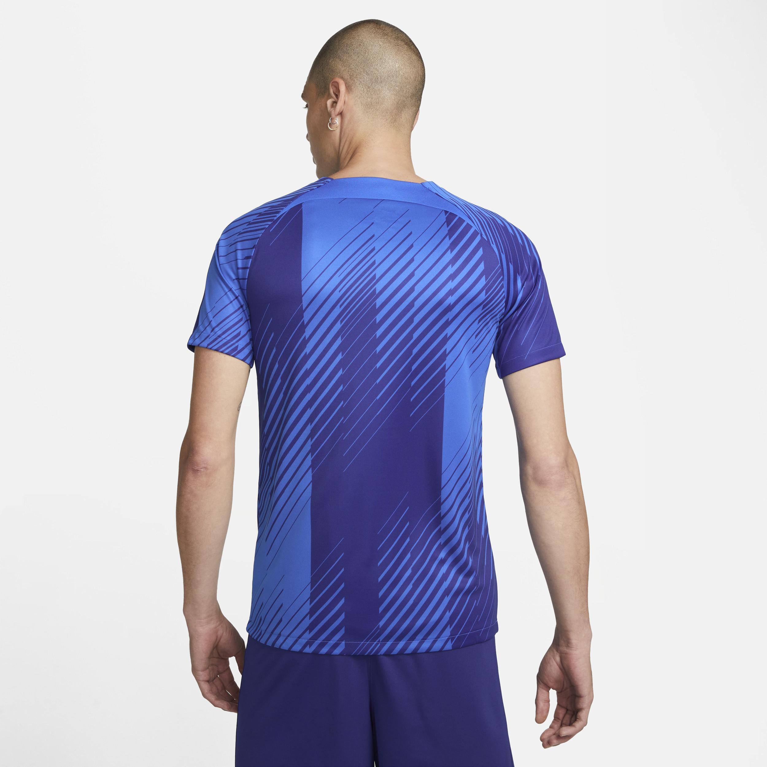 Mens Nike Blue Barcelona 2023/24 Academy Pro Pre-Match Top Product Image