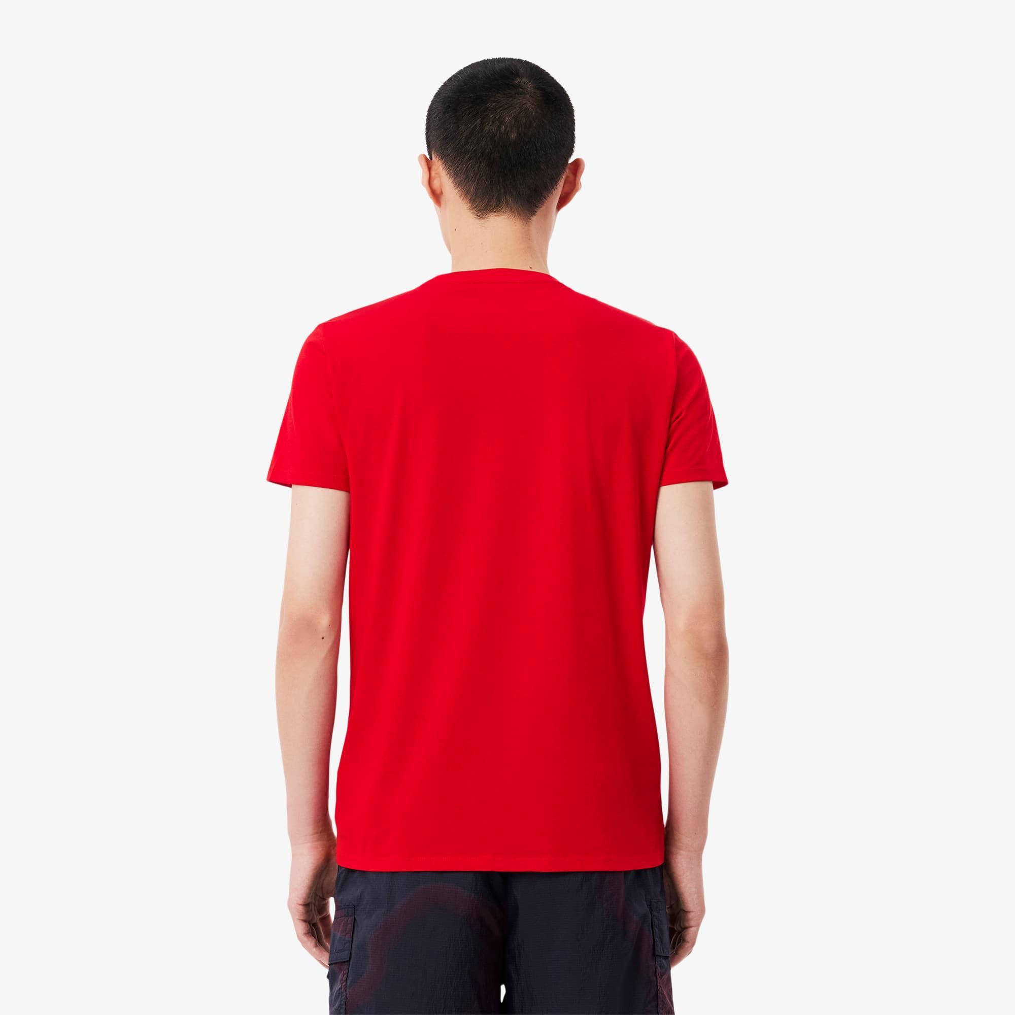 Men's Lightweight Pima Cotton V-Neck T-Shirt Product Image