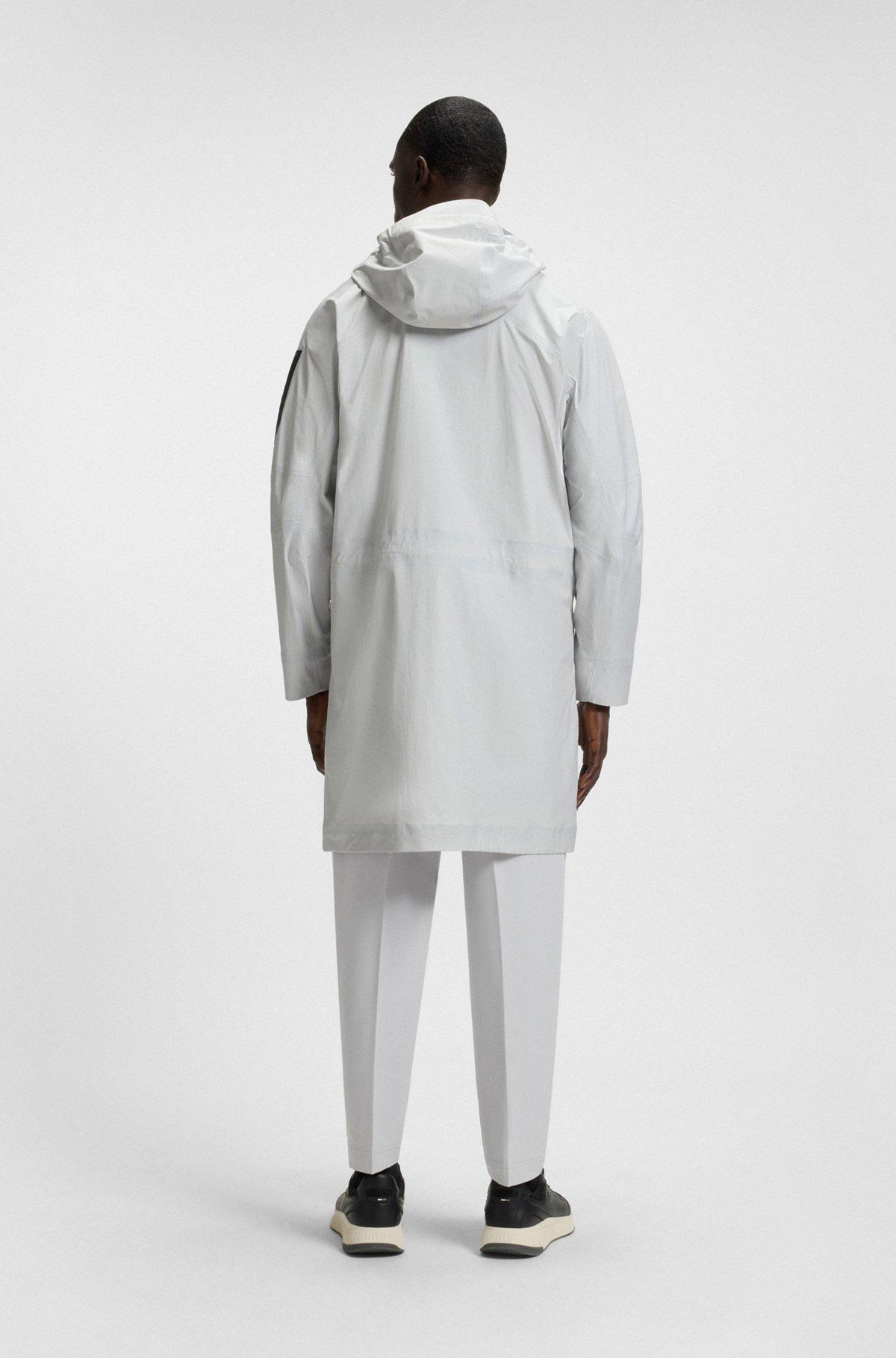 Water-repellent parka jacket with sealed seams Product Image