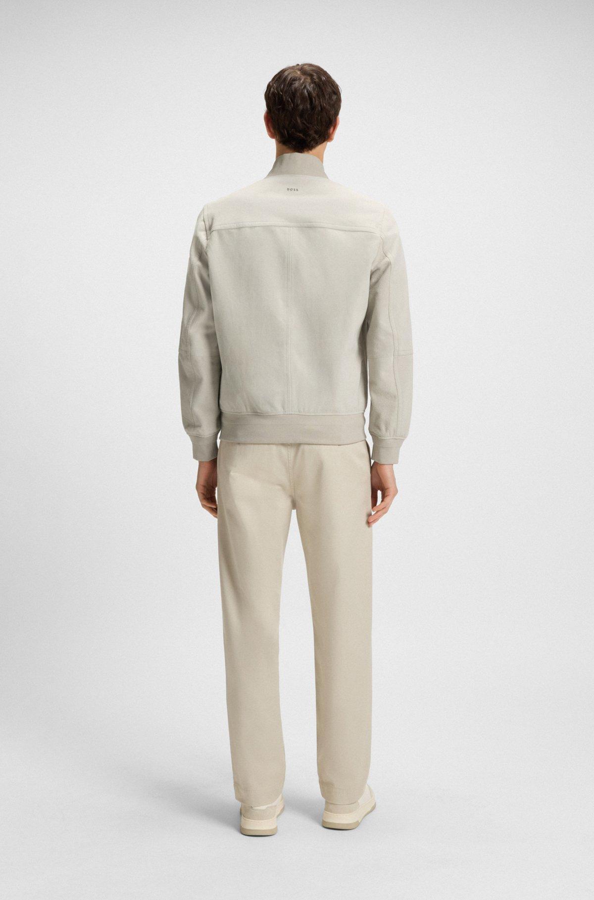 Regular-fit jacket in suede Product Image