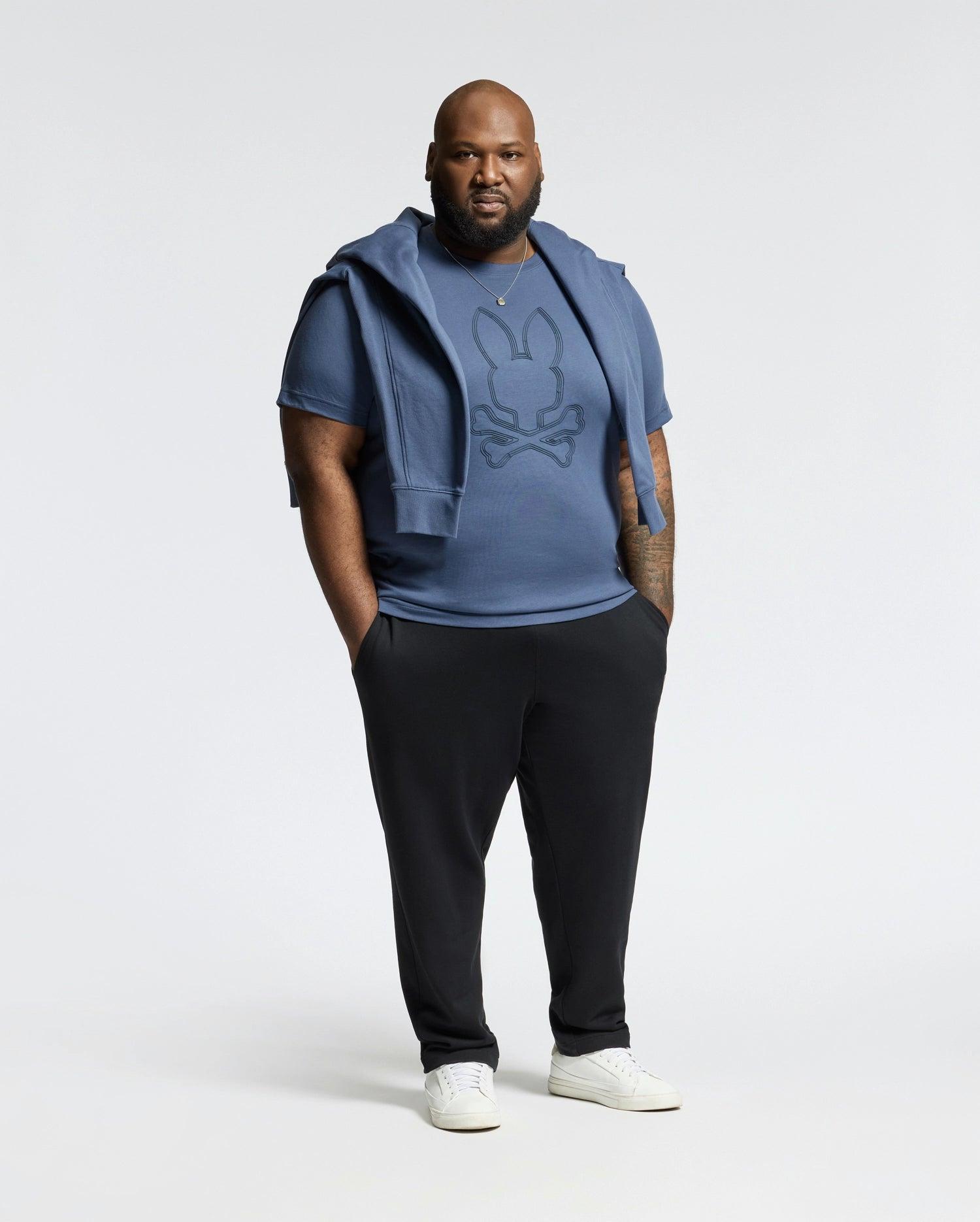 MENS BIG AND TALL MONARC FRONT BUNNY GRAPHIC TEE - B9U211E200 Product Image