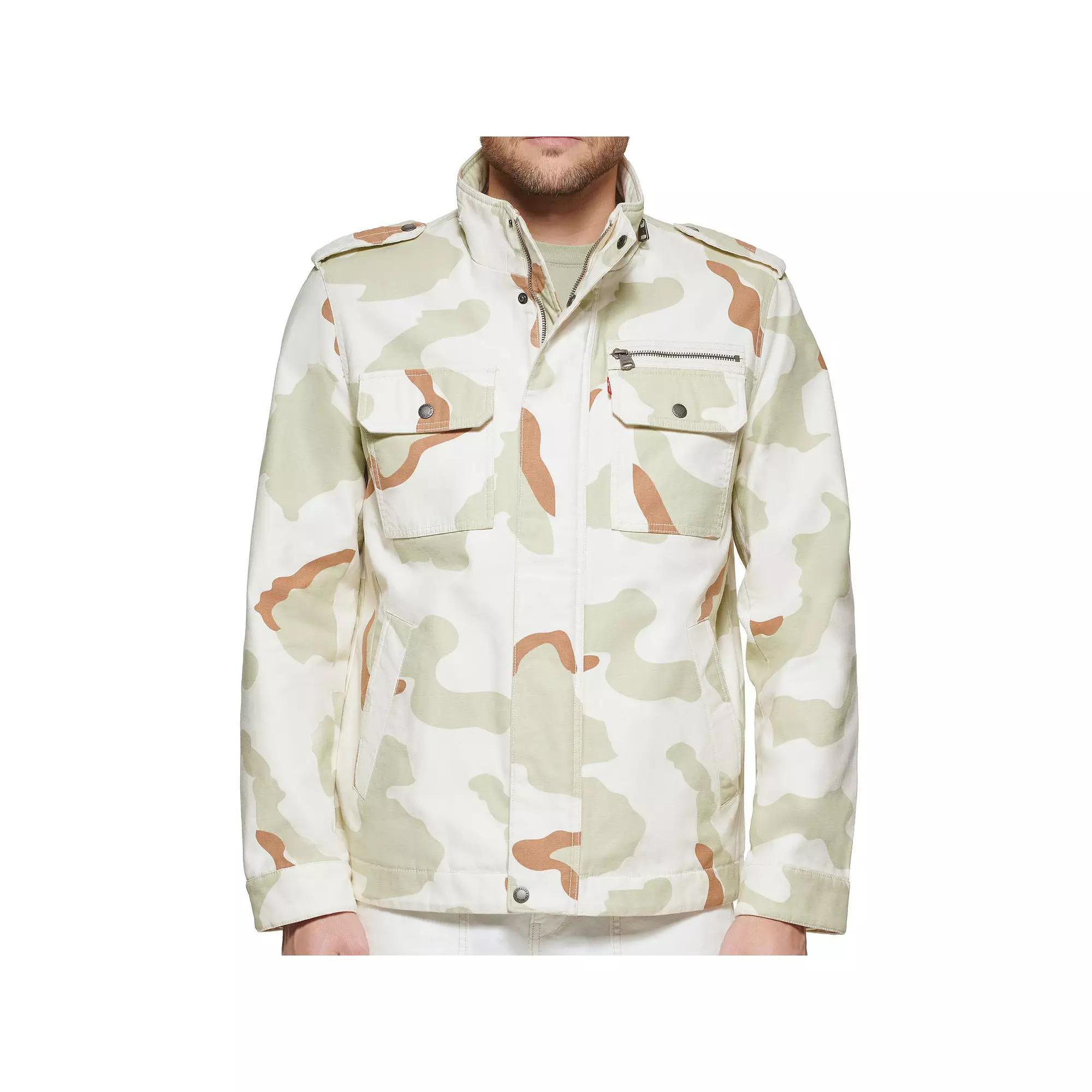 Men's Levi's® Cotton Trucker Jacket, Size: XXL, Dessert Camouflage Product Image