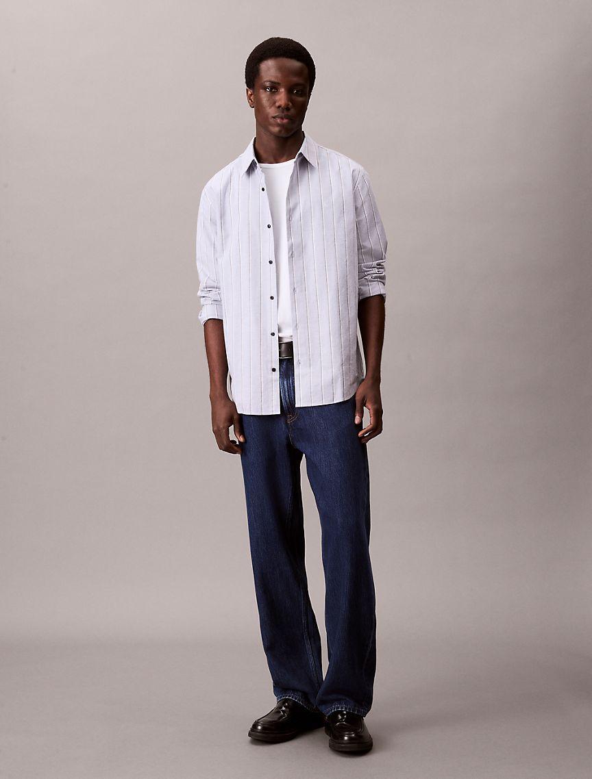 Stripe Oxford Classic Button-Down Shirt Product Image