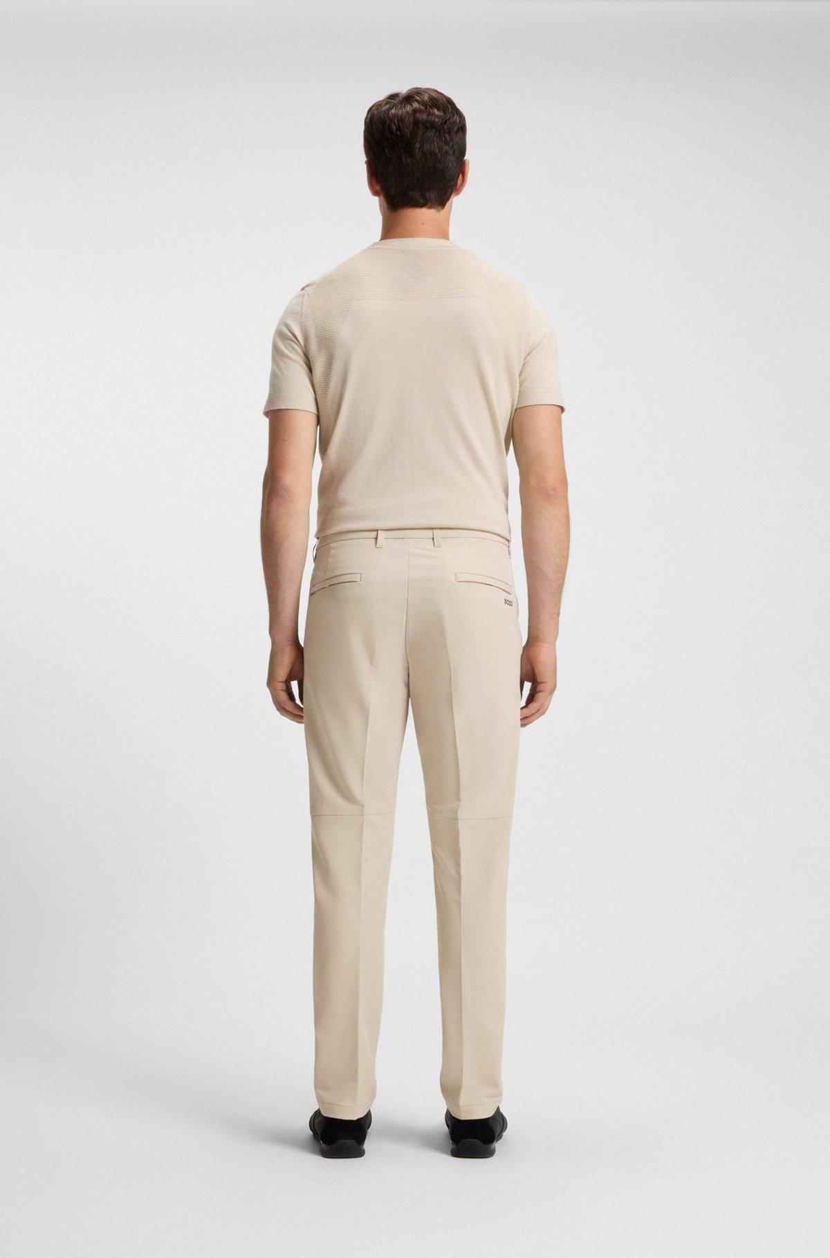 Slim-fit pants in water-repellent stretch fabric Product Image