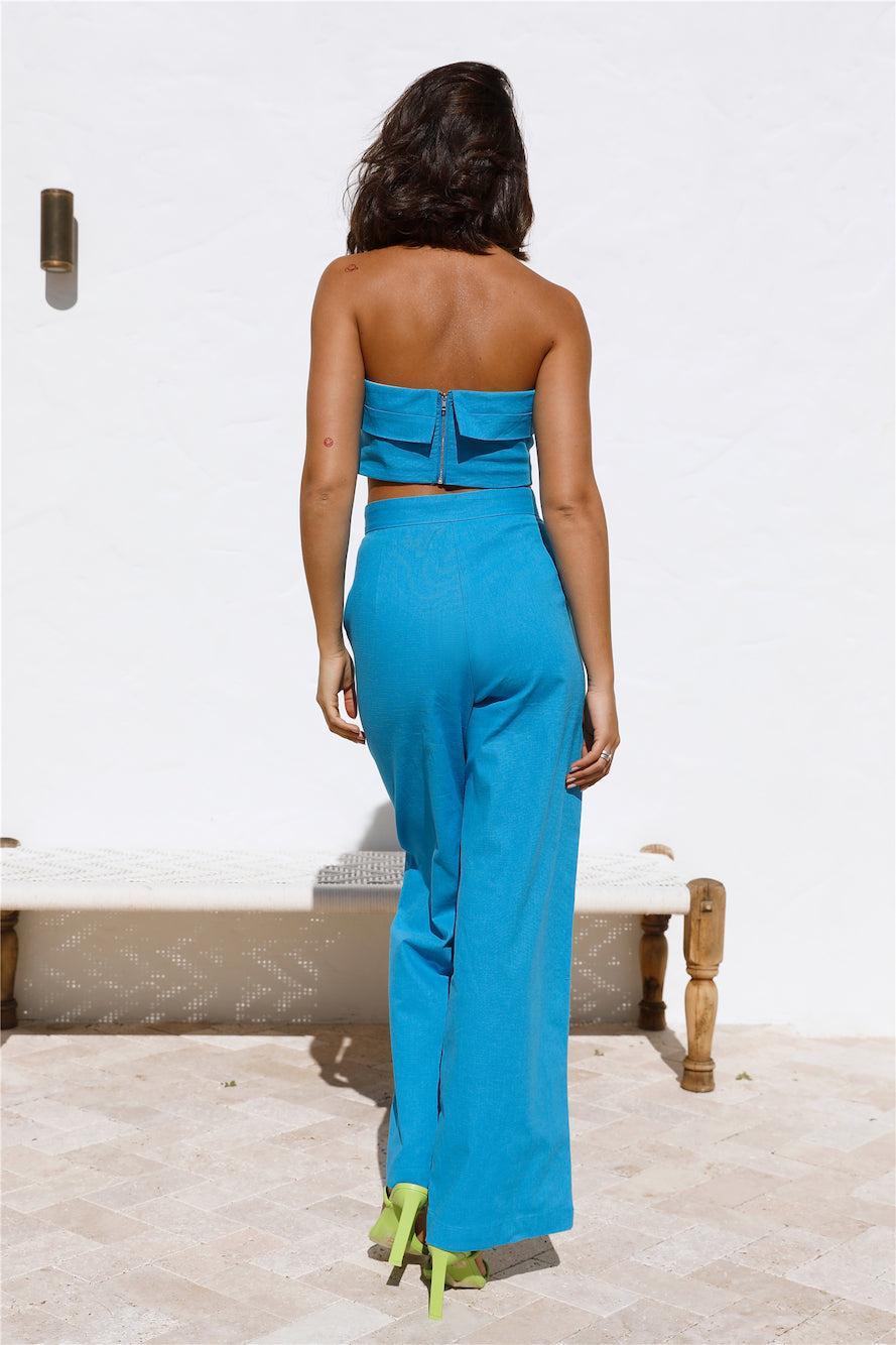 First Move Pants Blue Product Image