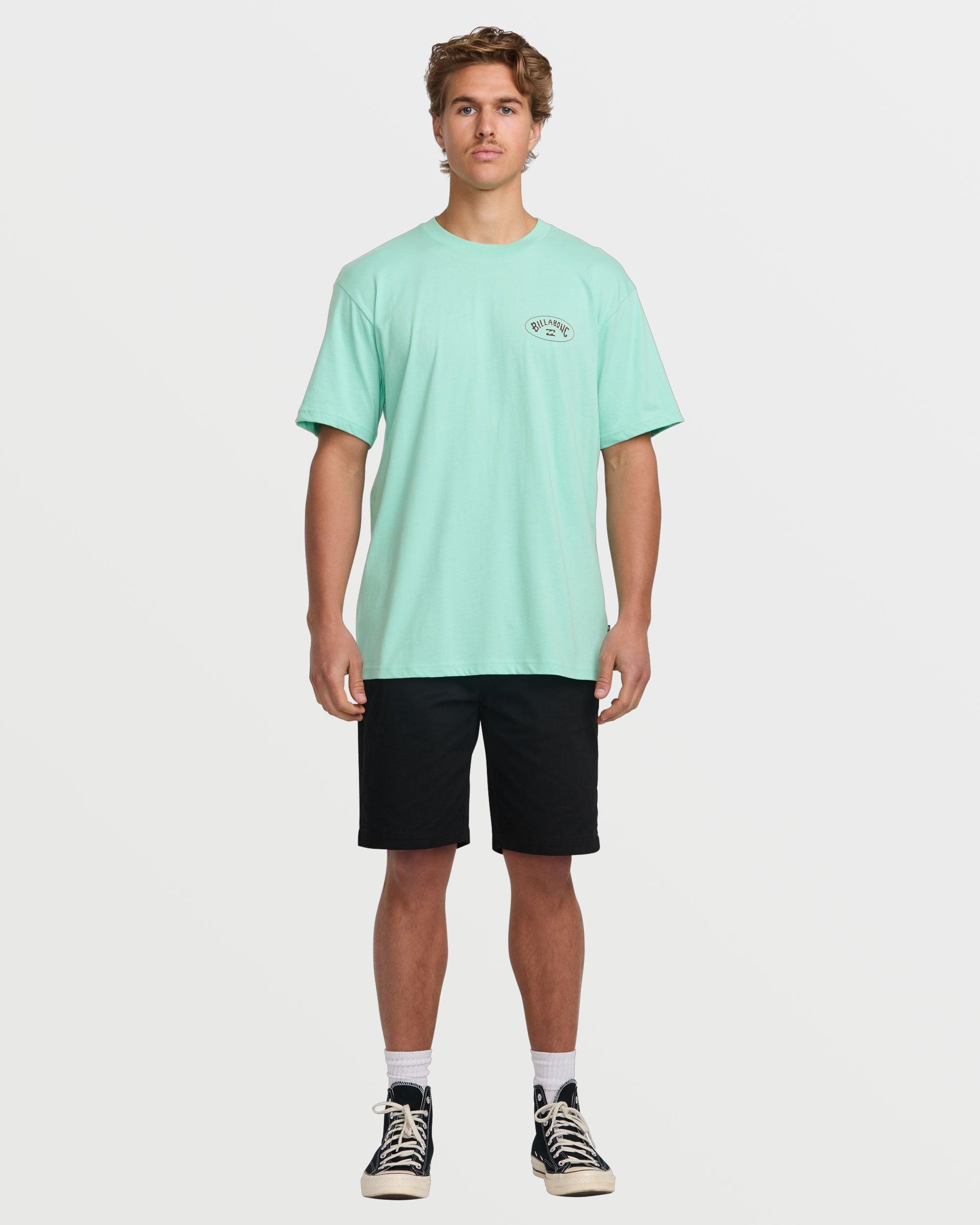 Orbit Arch Premium Short Sleeve Tee - Bermuda Male Product Image