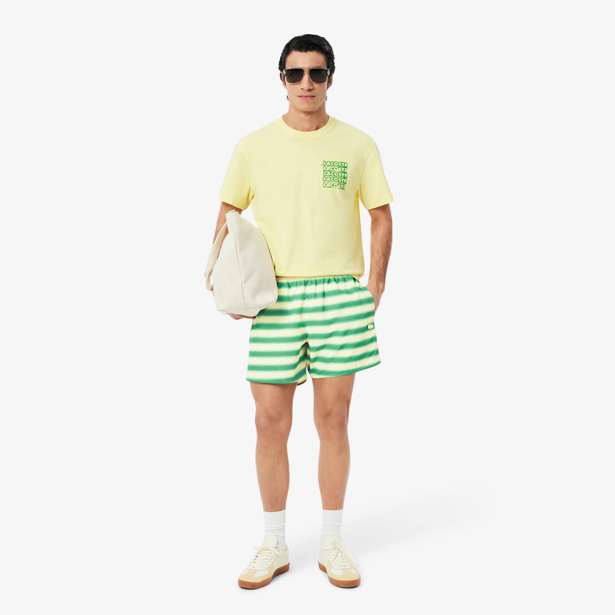 Striped Swim Trunks Product Image
