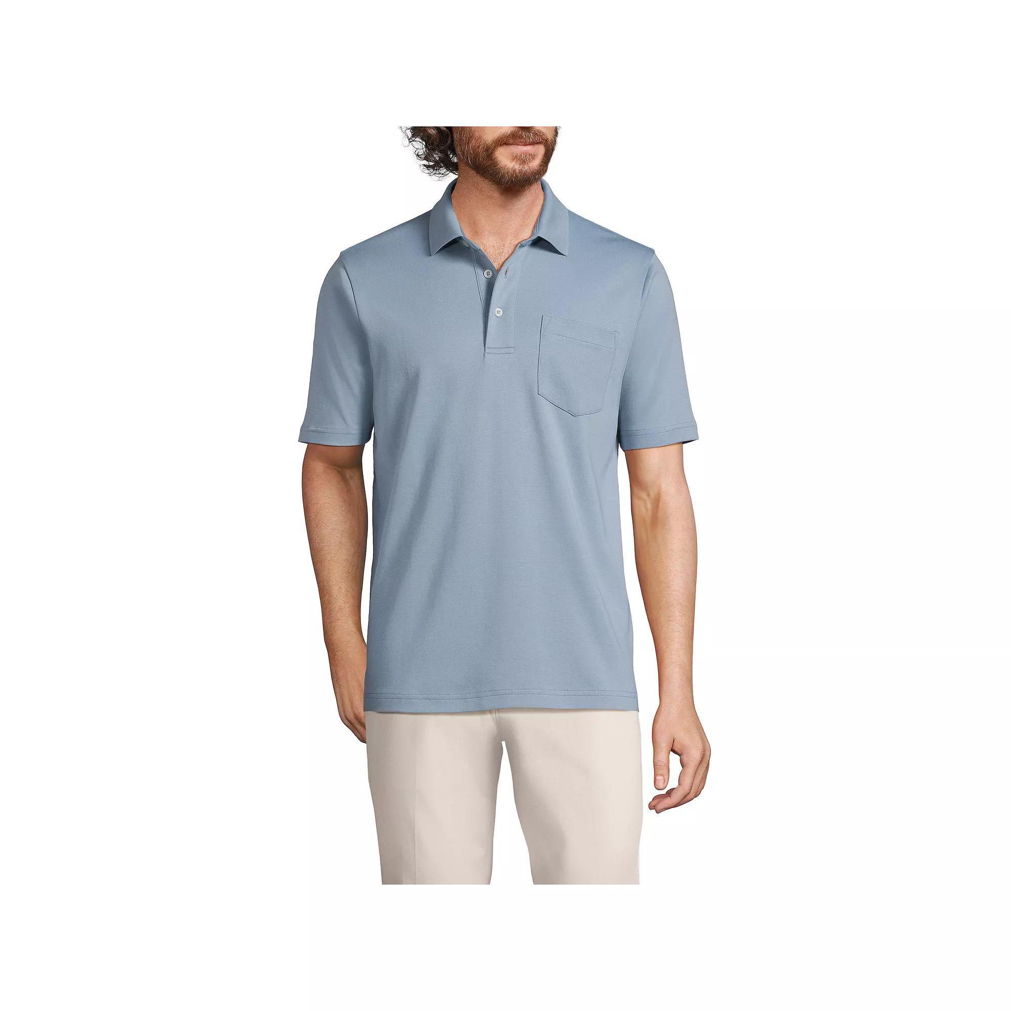 Big & Tall Lands' End Supima Polo, Men's,  Product Image