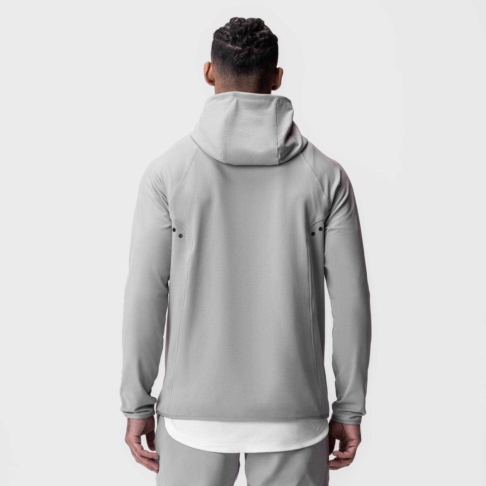 0943. Performance Fleece Zip Hoodie - Slate Grey Product Image