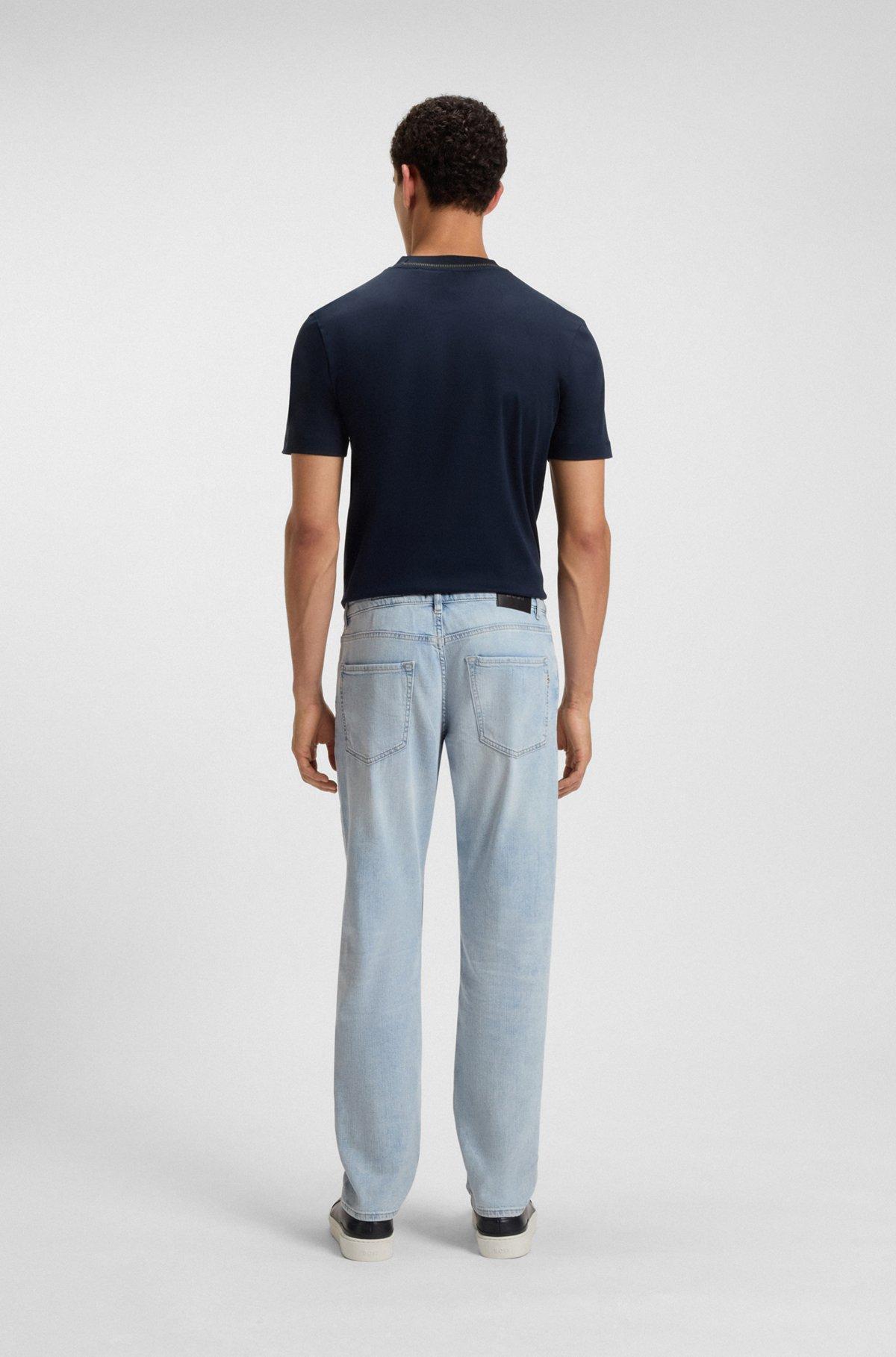 Maine regular-fit jeans in blue mechanical-stretch denim Product Image