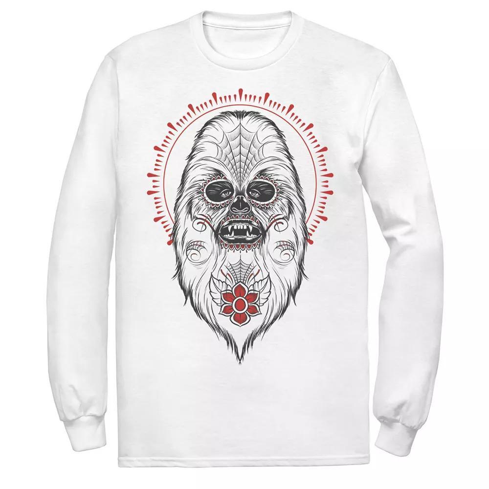 Men's Star Wars Day Of The Dead Chewbacca Portrait Tee,  Product Image