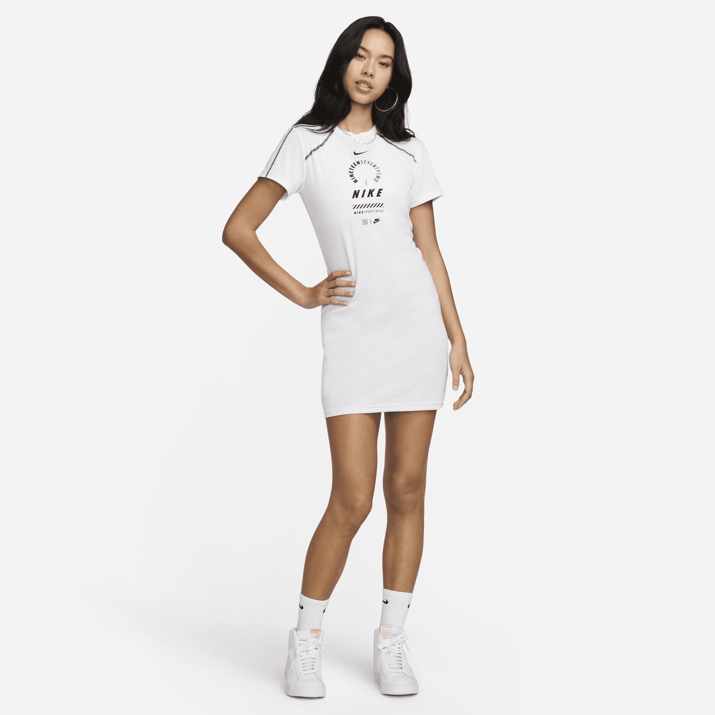 Womens Nike Sportswear Short-Sleeve Dress Product Image