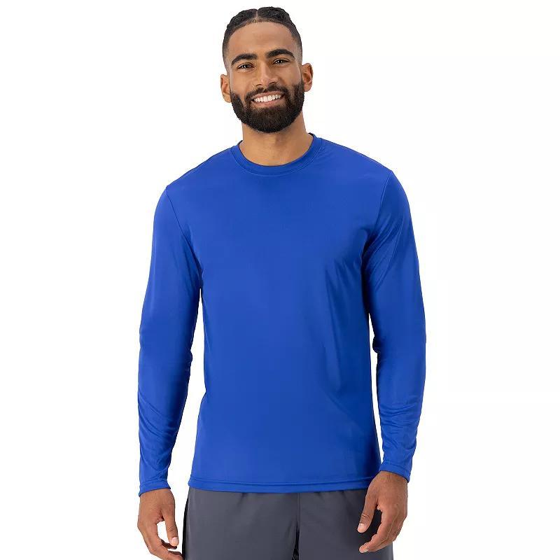 Men's Hanes® CoolDRI Performance Tee, Size: Medium, Blue Product Image