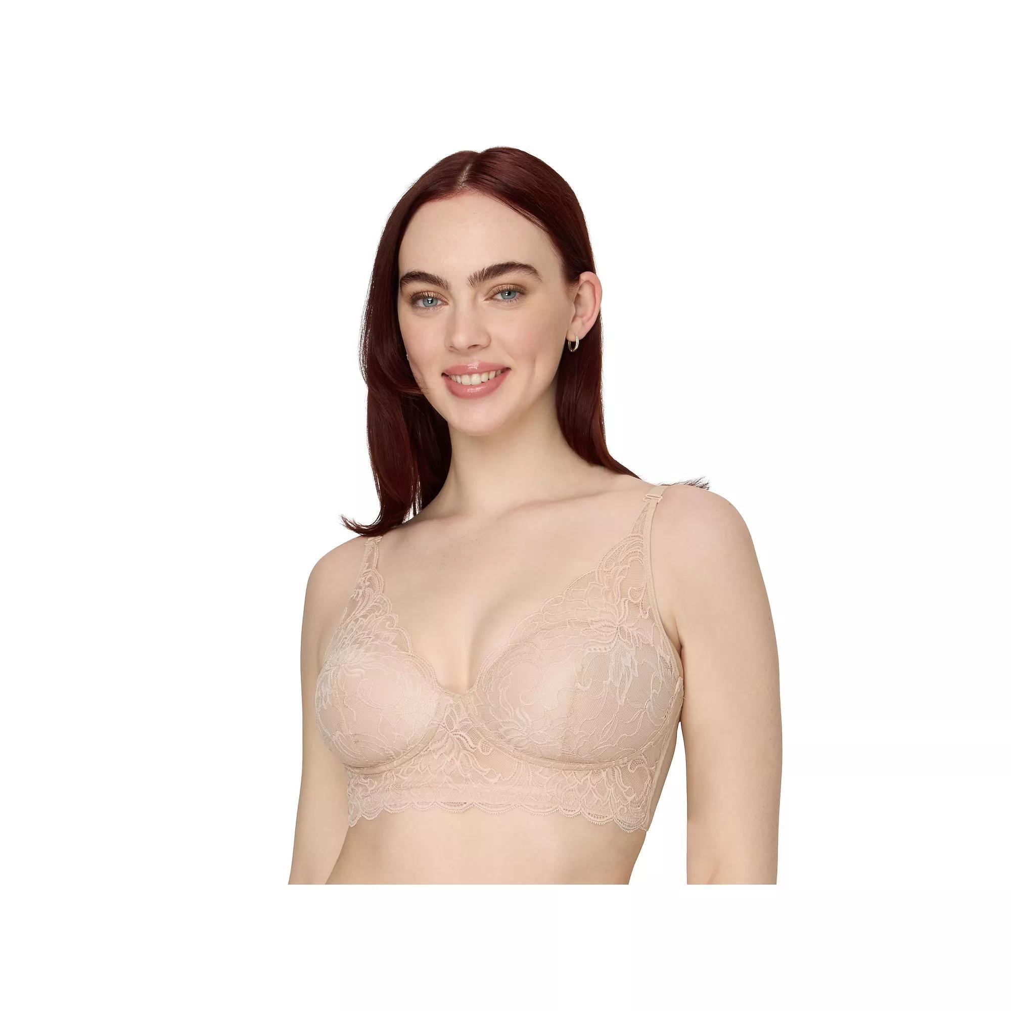 Maidenform® Lightly Lined Convertible Lace Bralette DM1188, Women's,  Product Image