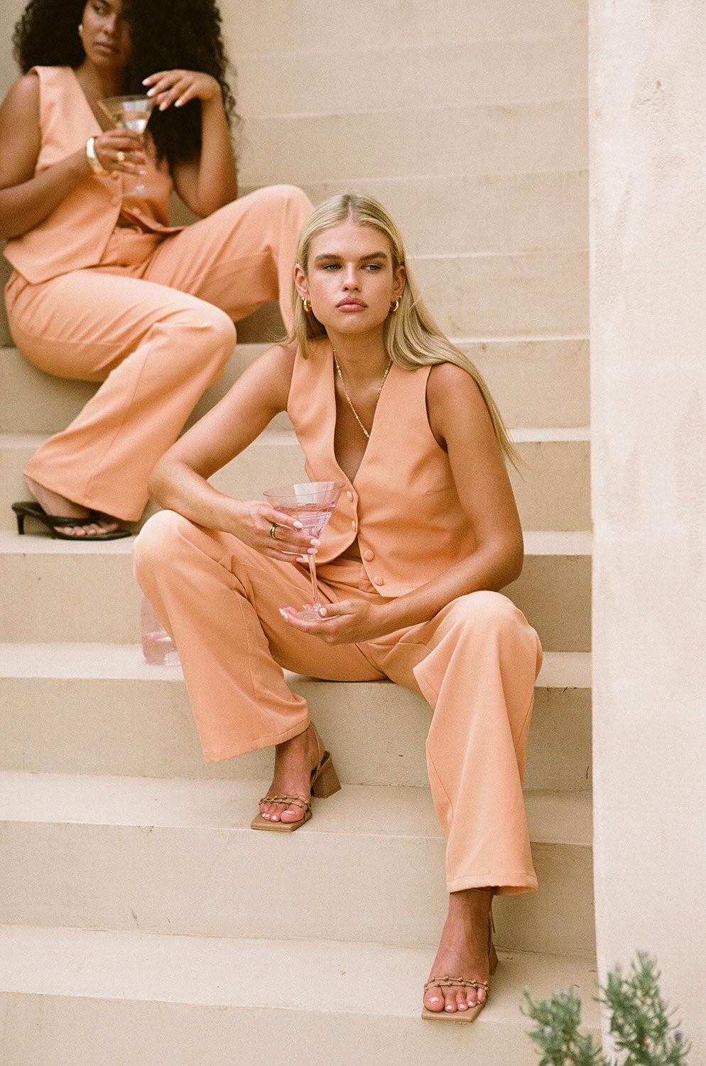 Remi Top - Apricot Product Image