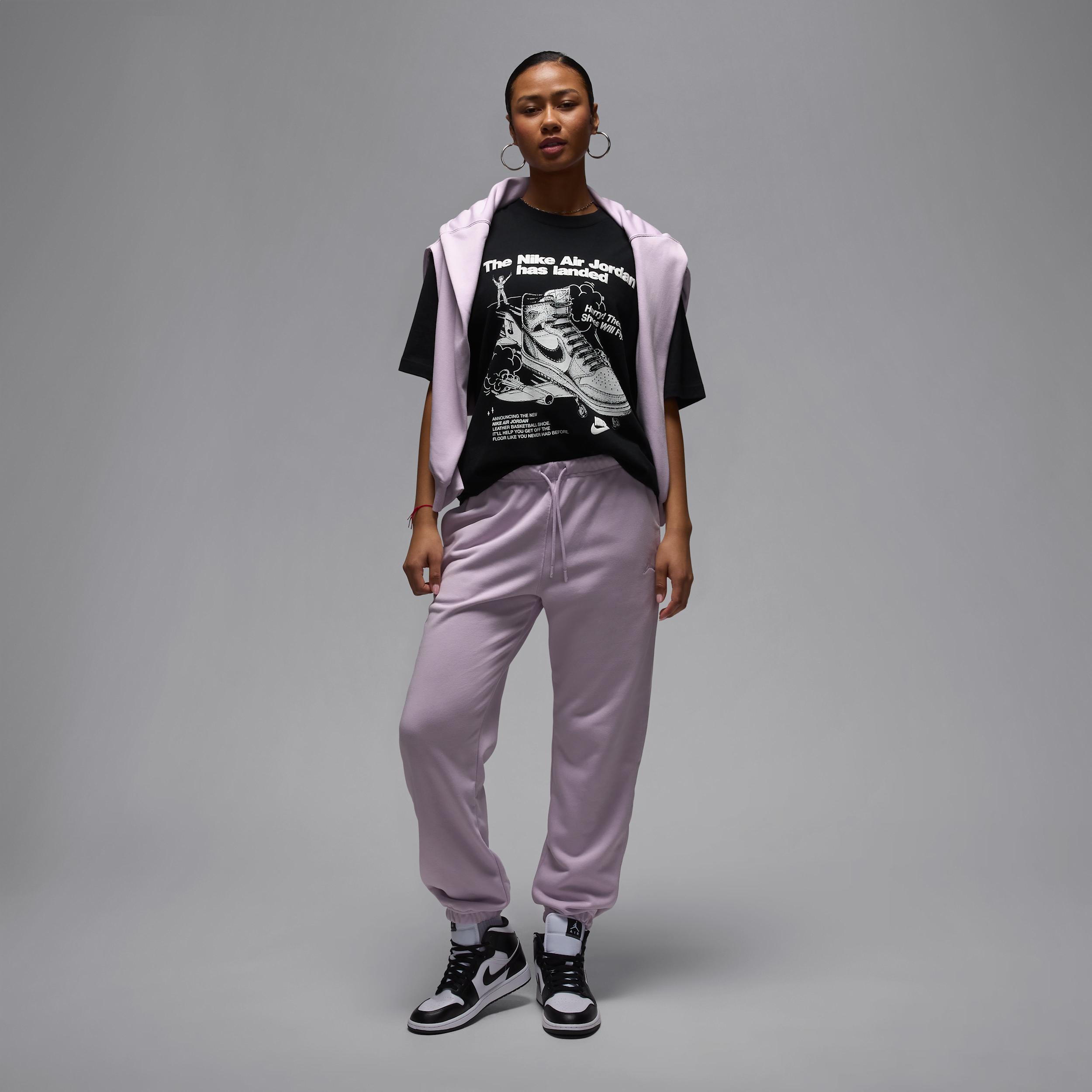 Womens Jordan Brooklyn Fleece French Terry Pants | HJ1359-537 Product Image